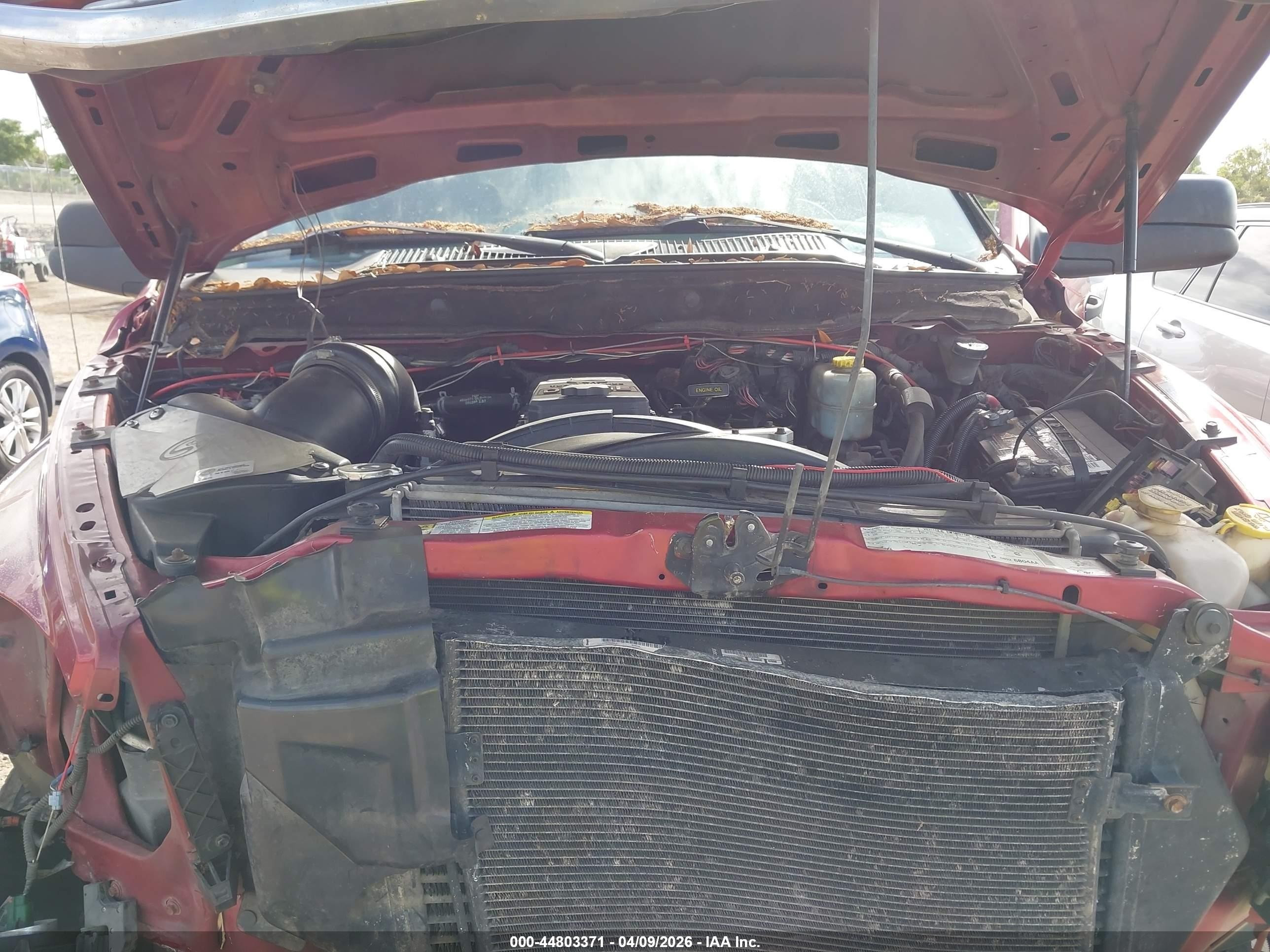 2008 Dodge Ram 2500 Slt Красный vin: 3D7KS28A08G127114