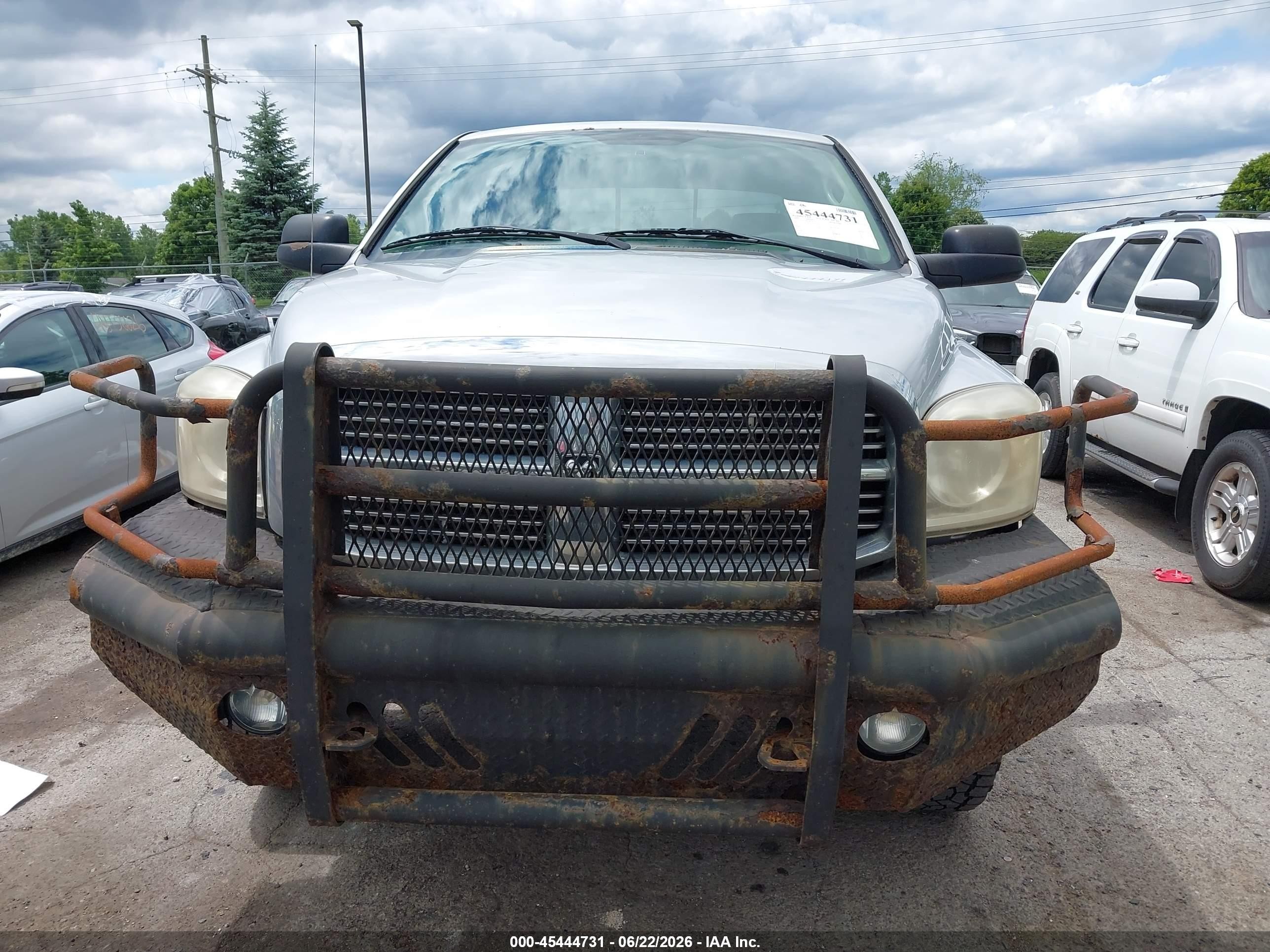2008 Dodge Ram 2500 Slt Silver vin: 3D7KS28A18G109138
