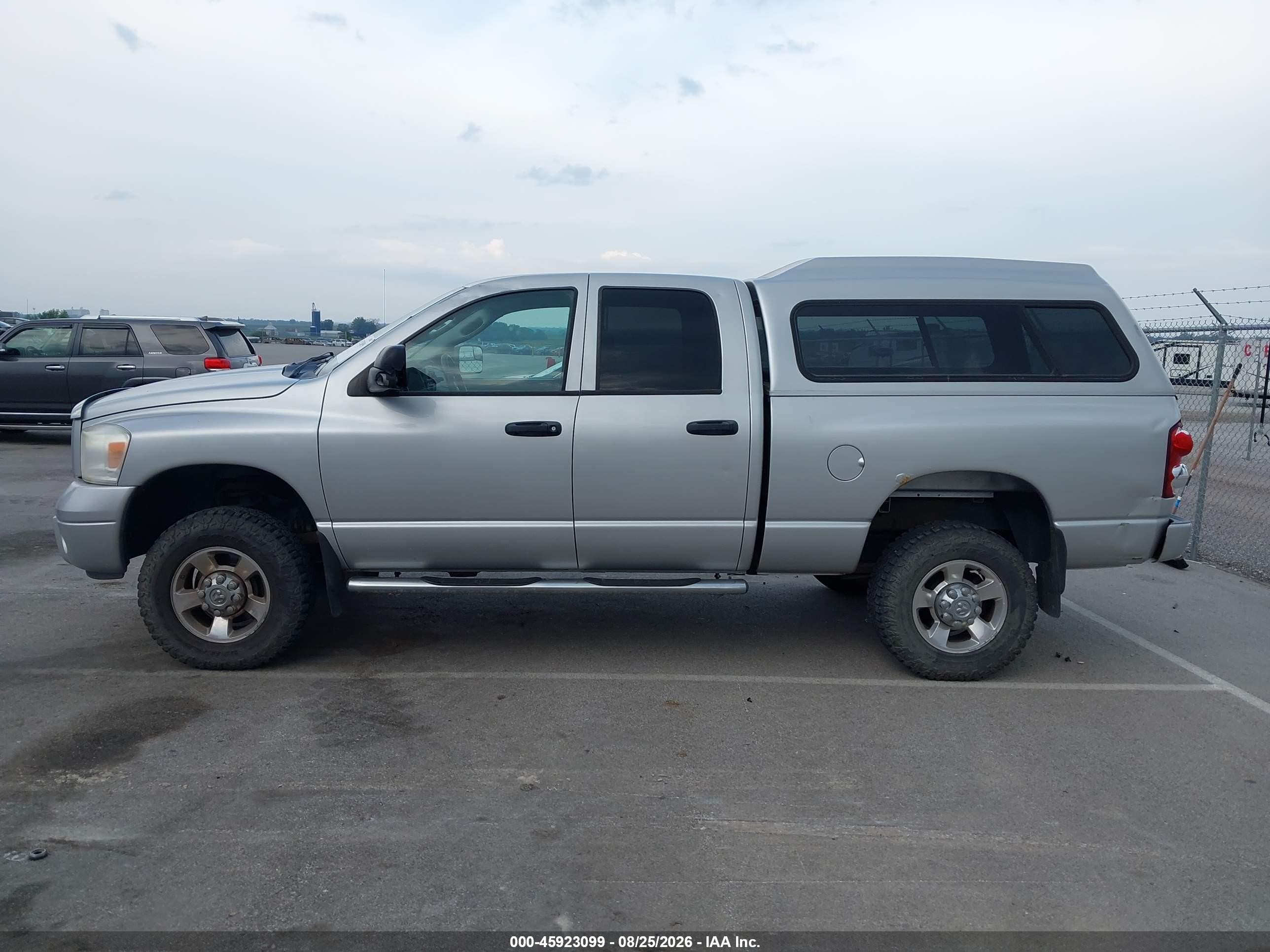 2008 Dodge Ram 2500 Slt/power Wagon Серебряный vin: 3D7KS28A18G210583
