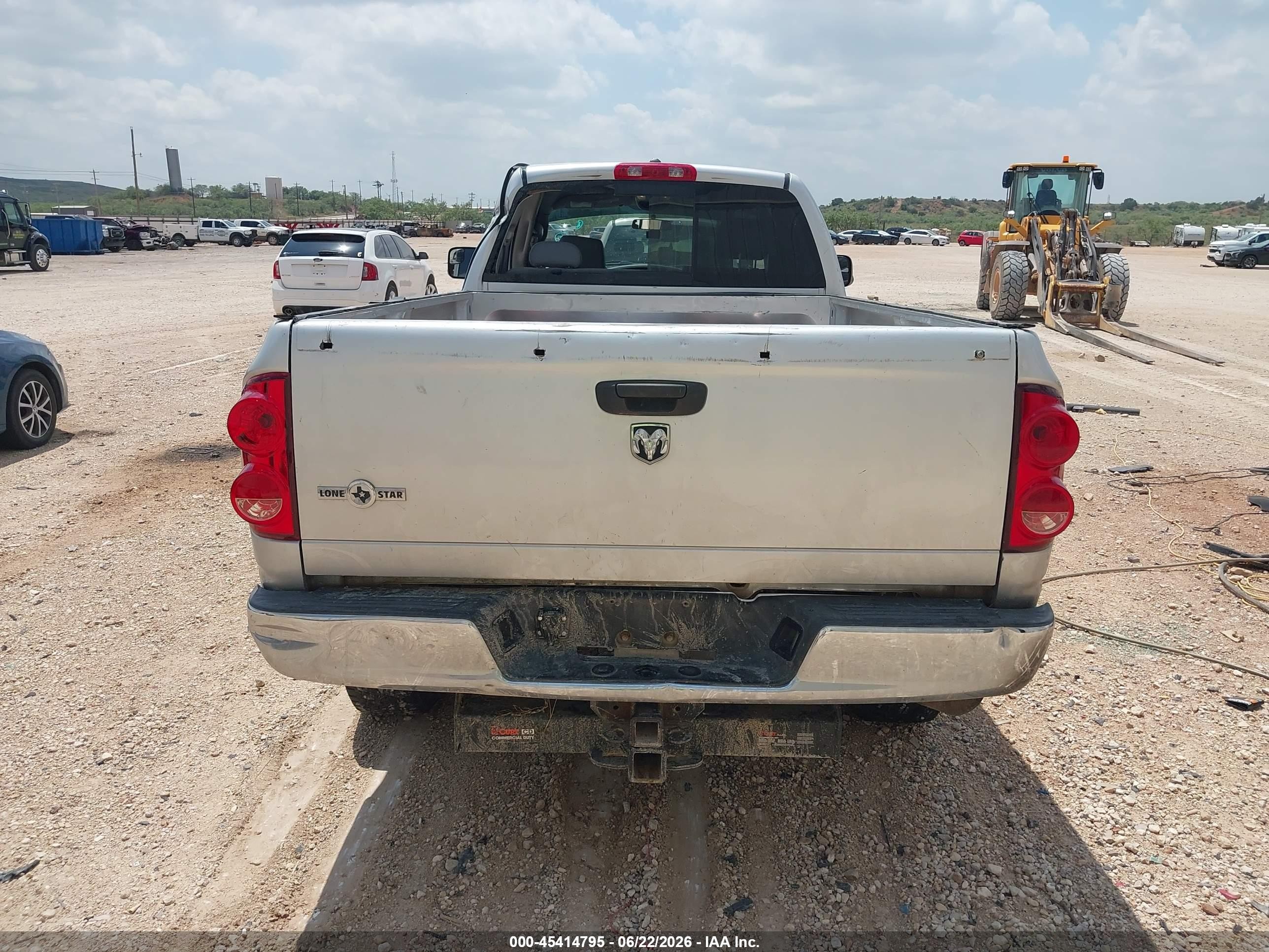 2008 Dodge Ram 2500 St/sxt Silver vin: 3D7KS28A28G148174