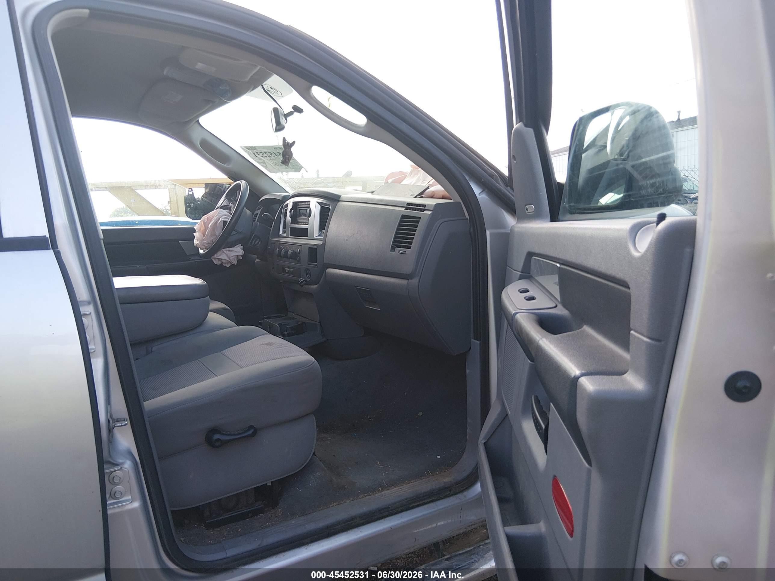 2008 Dodge Ram 2500 Slt/power Wagon Silver vin: 3D7KS28A28G155853