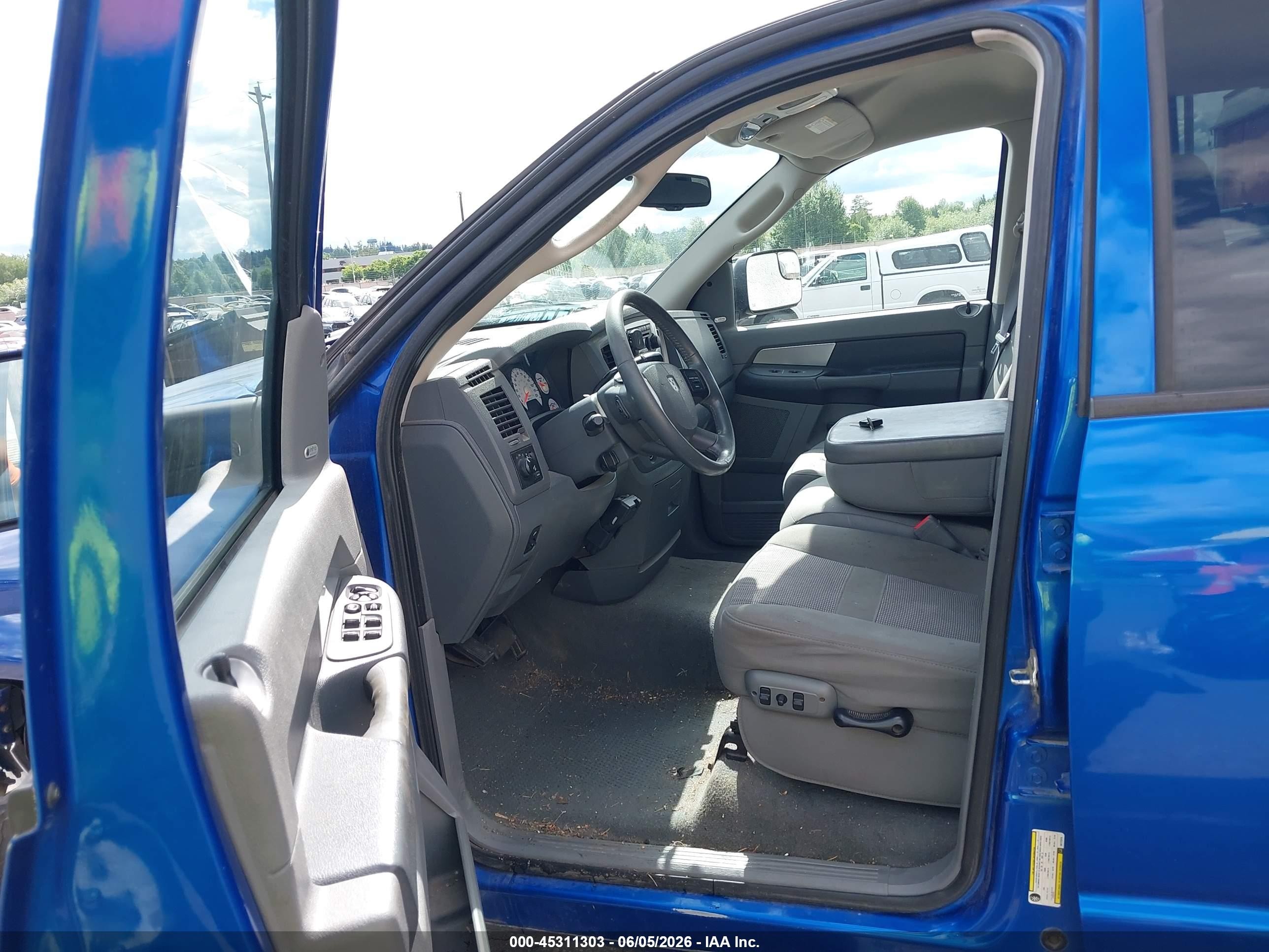 2008 Dodge Ram 2500 Slt/power Wagon Blue vin: 3D7KS28A28G172376