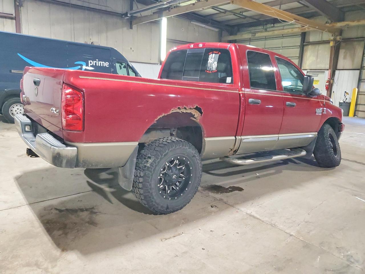 2008 Dodge Ram 2500 St Red vin: 3D7KS28A28G192398