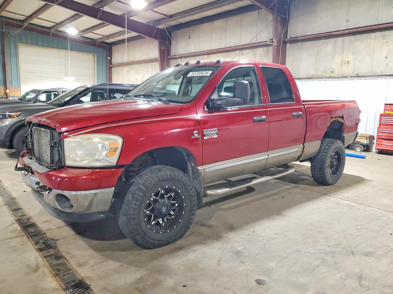 2008 Dodge Ram 2500 St Red vin: 3D7KS28A28G192398