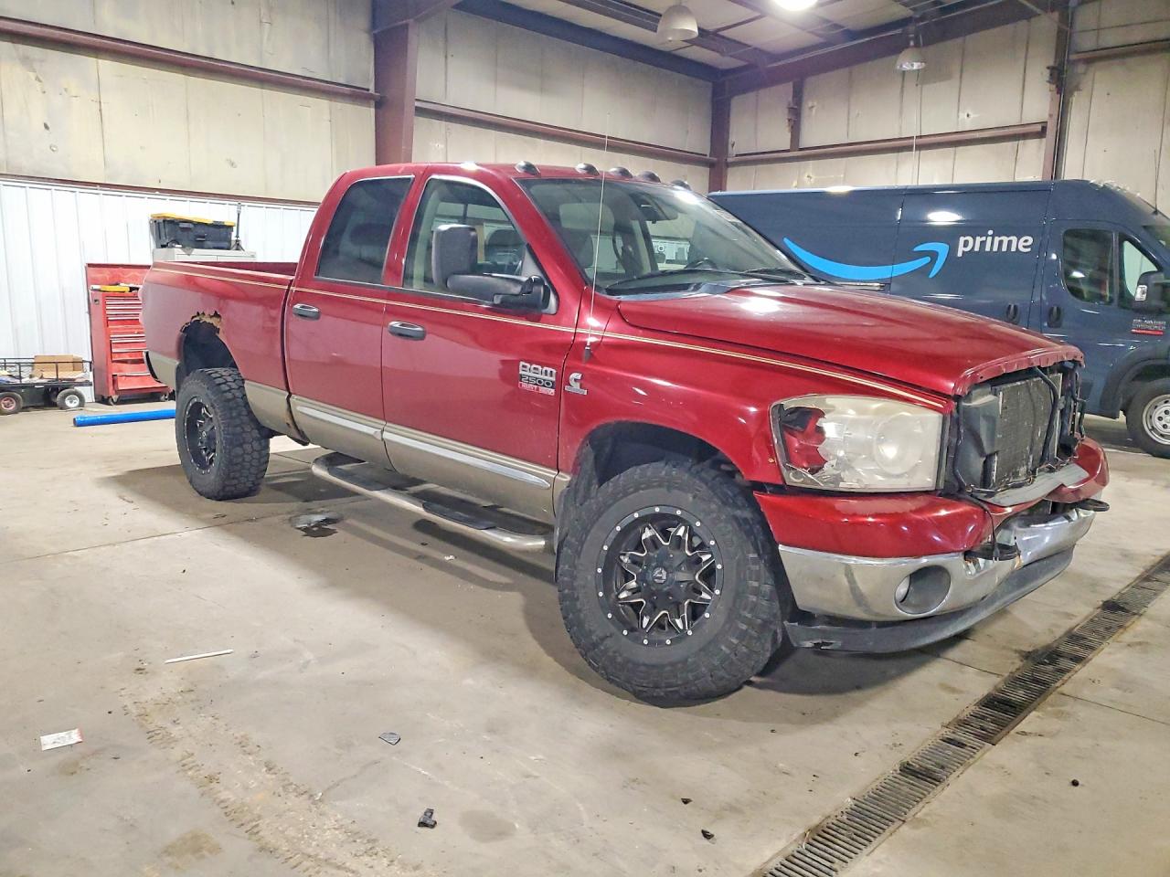 2008 Dodge Ram 2500 St Red vin: 3D7KS28A28G192398