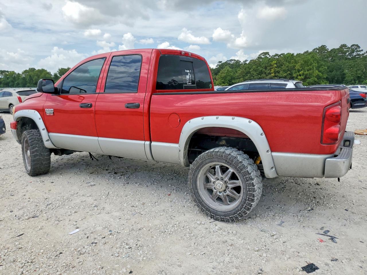 2007 Dodge Ram 2500 St/slt Red vin: 3D7KS28A37G845819