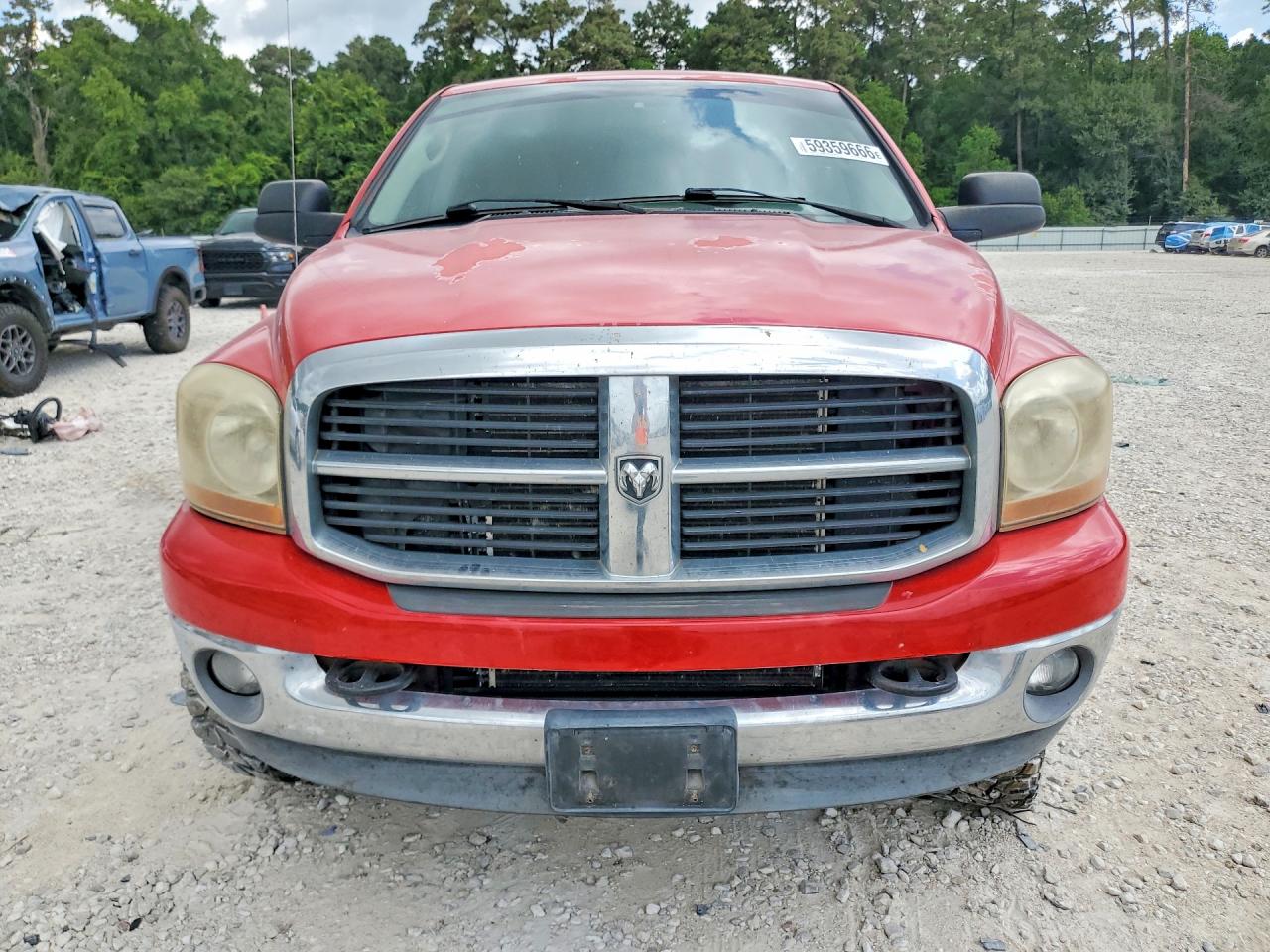 2007 Dodge Ram 2500 St/slt Red vin: 3D7KS28A37G845819