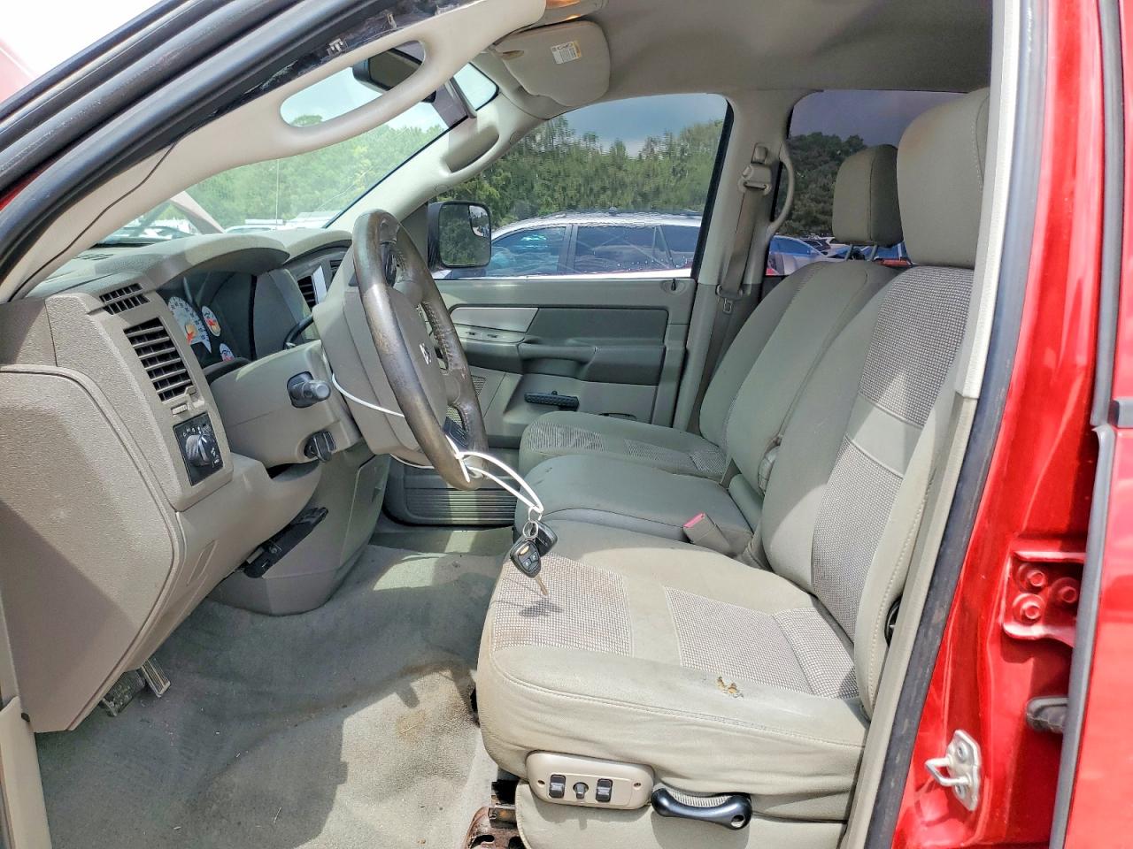 2007 Dodge Ram 2500 St/slt Red vin: 3D7KS28A37G845819