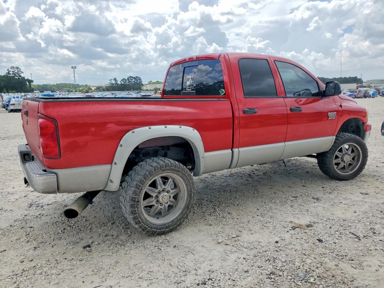 2007 Dodge Ram 2500 St/slt Red vin: 3D7KS28A37G845819