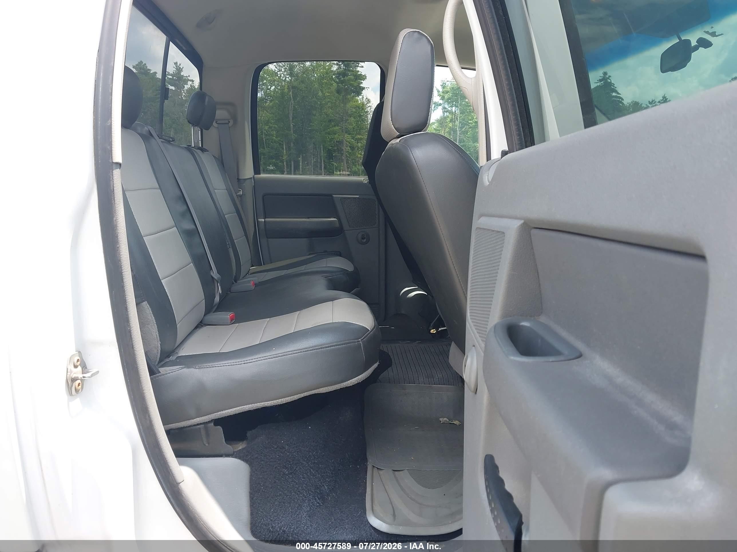 2008 Dodge Ram 2500 Slt White vin: 3D7KS28A58G193495