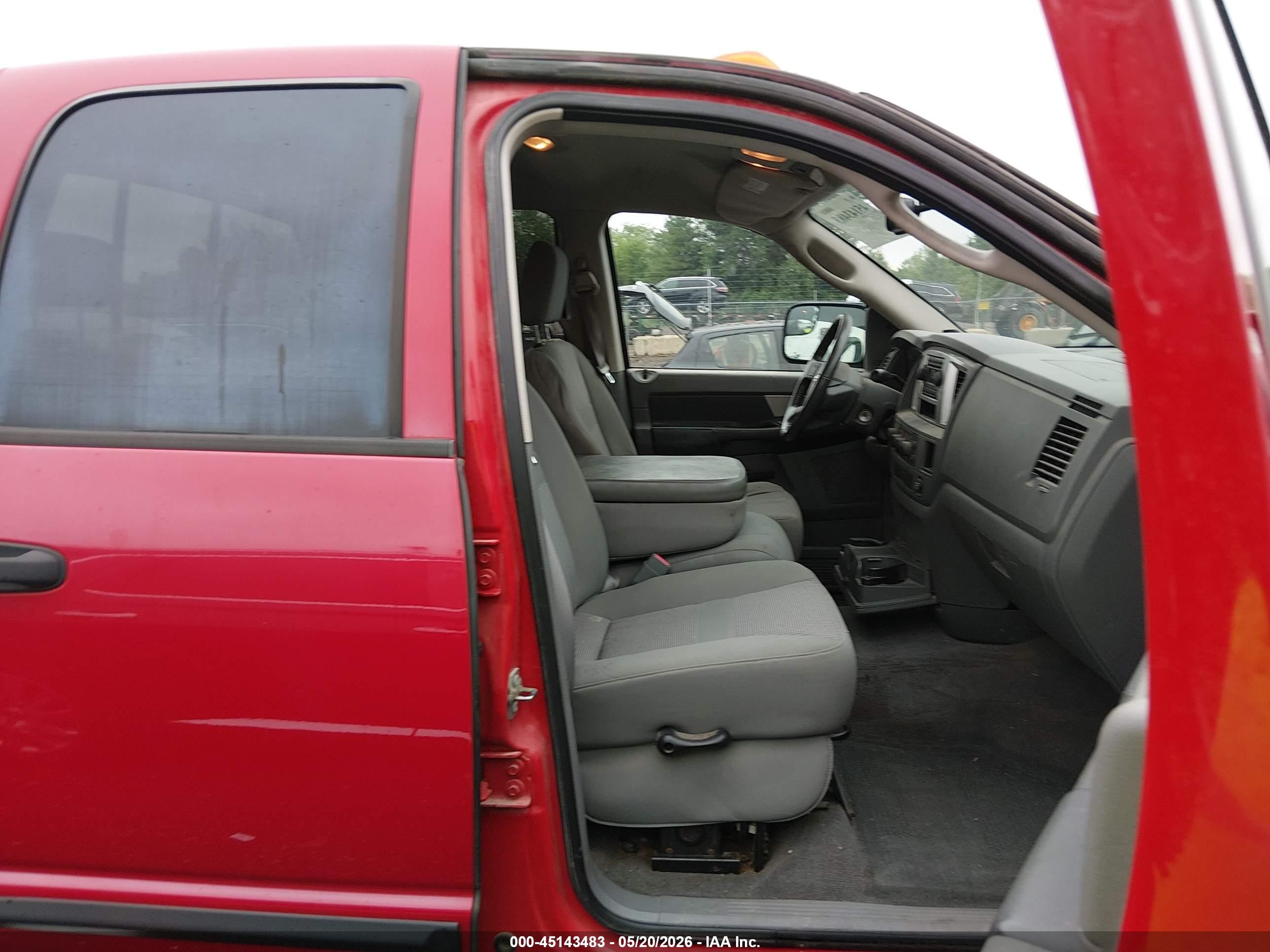 2007 Dodge Ram 2500 Slt/sport Red vin: 3D7KS28A77G845175