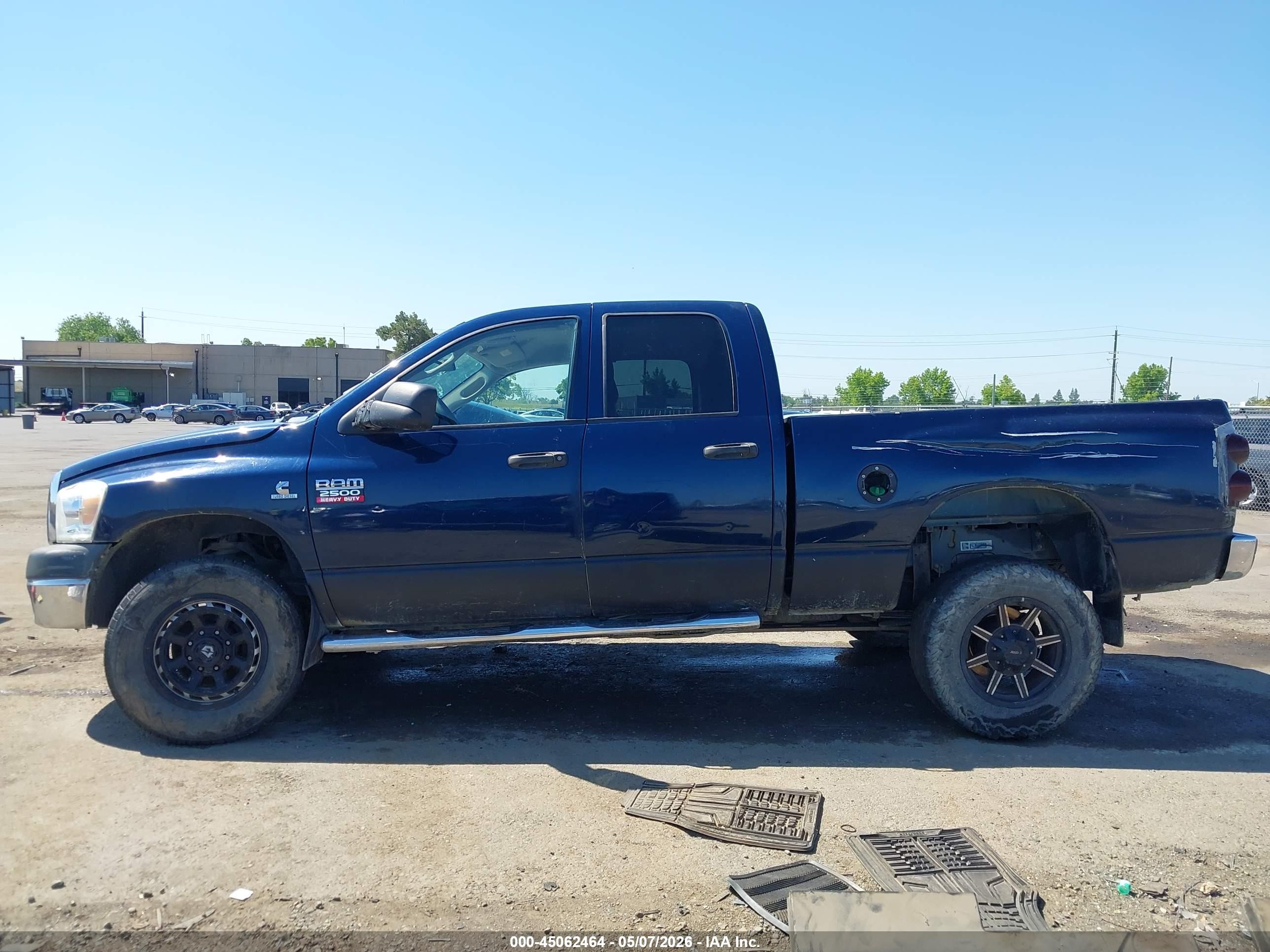 2008 Dodge Ram 2500 St/sxt Dark Blue vin: 3D7KS28A78G107801