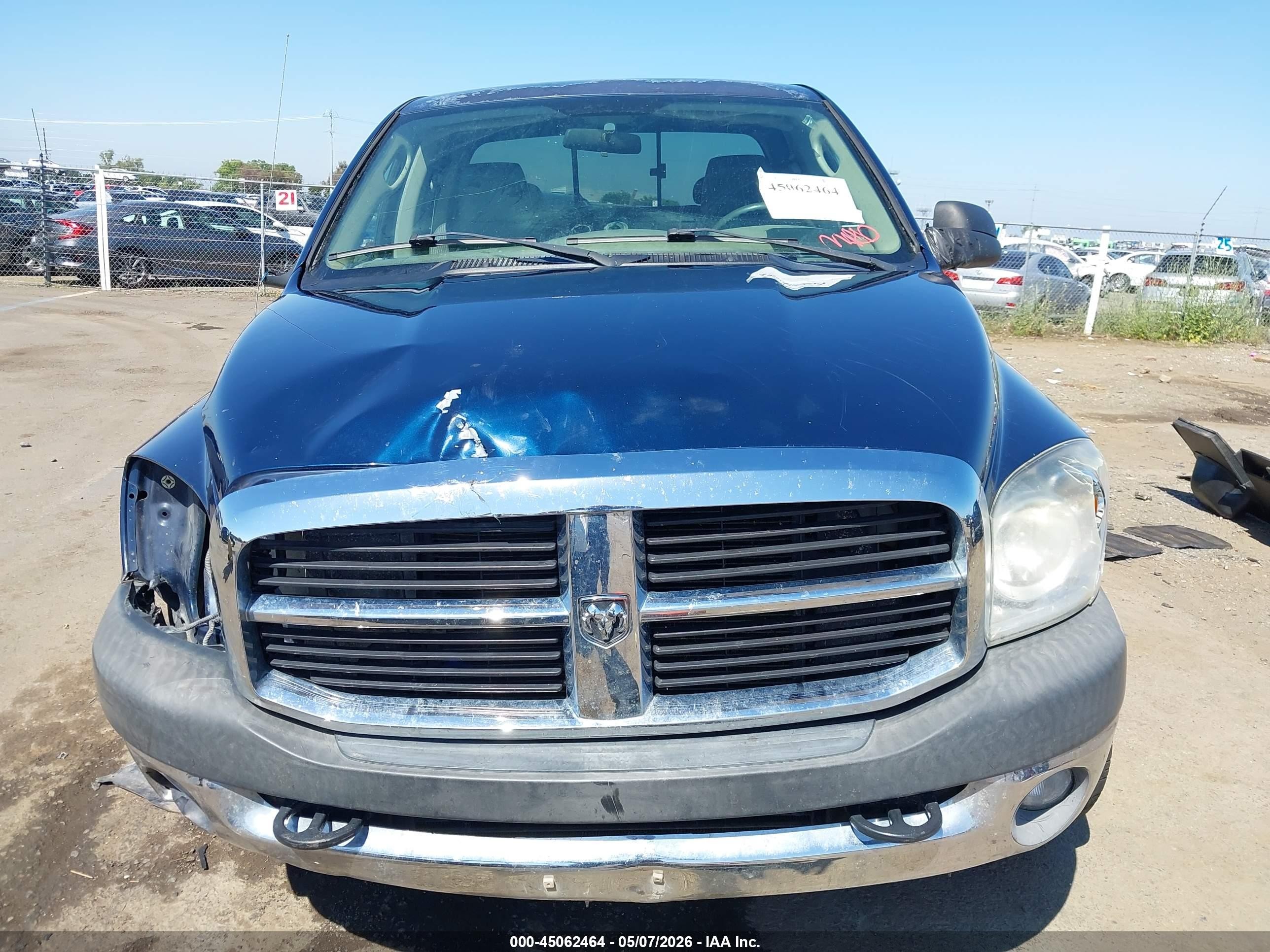 2008 Dodge Ram 2500 St/sxt Dark Blue vin: 3D7KS28A78G107801