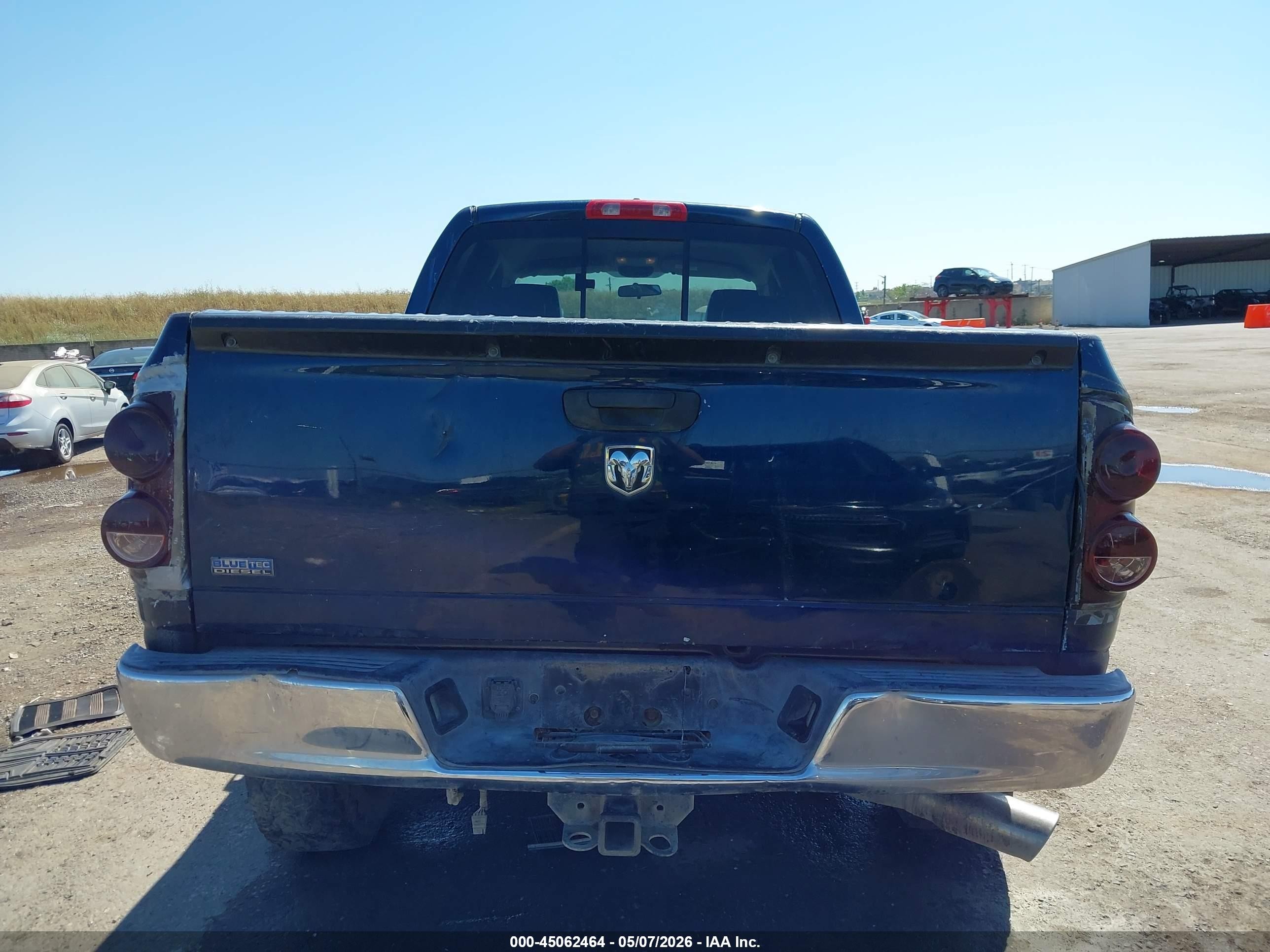 2008 Dodge Ram 2500 St/sxt Dark Blue vin: 3D7KS28A78G107801