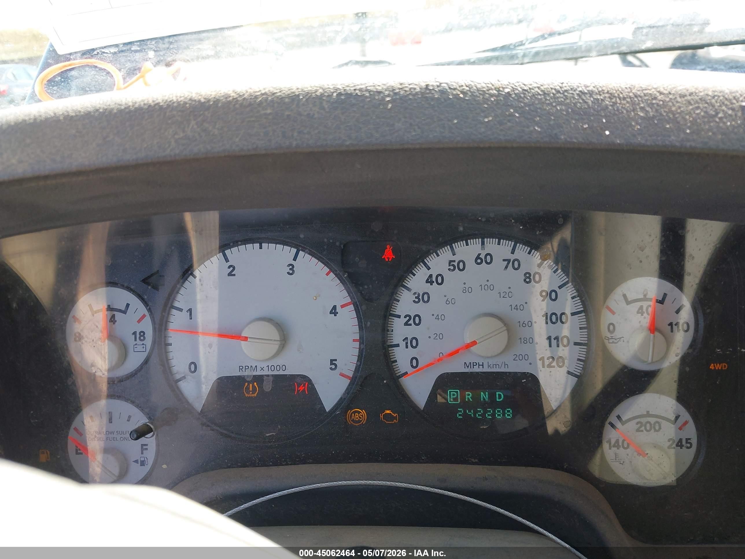 2008 Dodge Ram 2500 St/sxt Dark Blue vin: 3D7KS28A78G107801