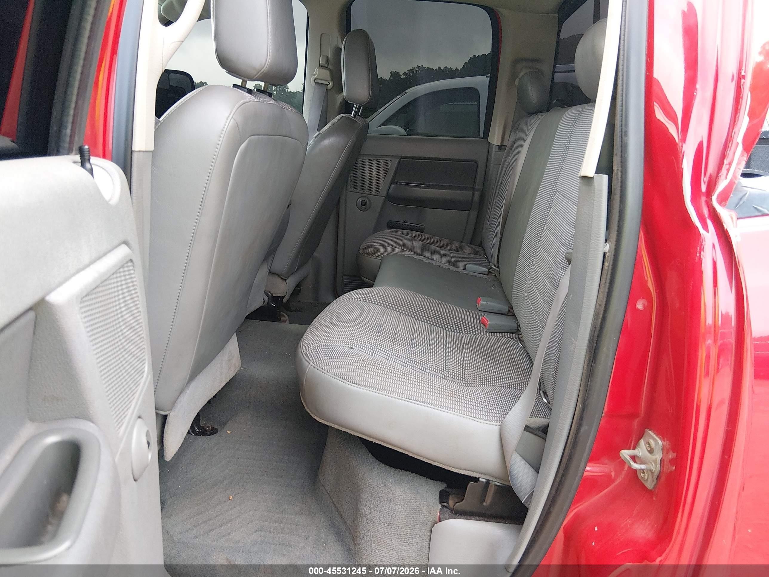 2008 Dodge Ram 2500 Slt Red vin: 3D7KS28A78G149126