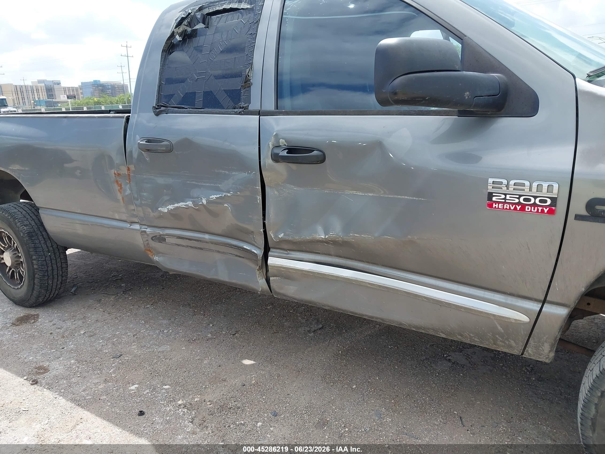 2008 Dodge Ram 2500 Laramie Gray vin: 3D7KS28A78G194907