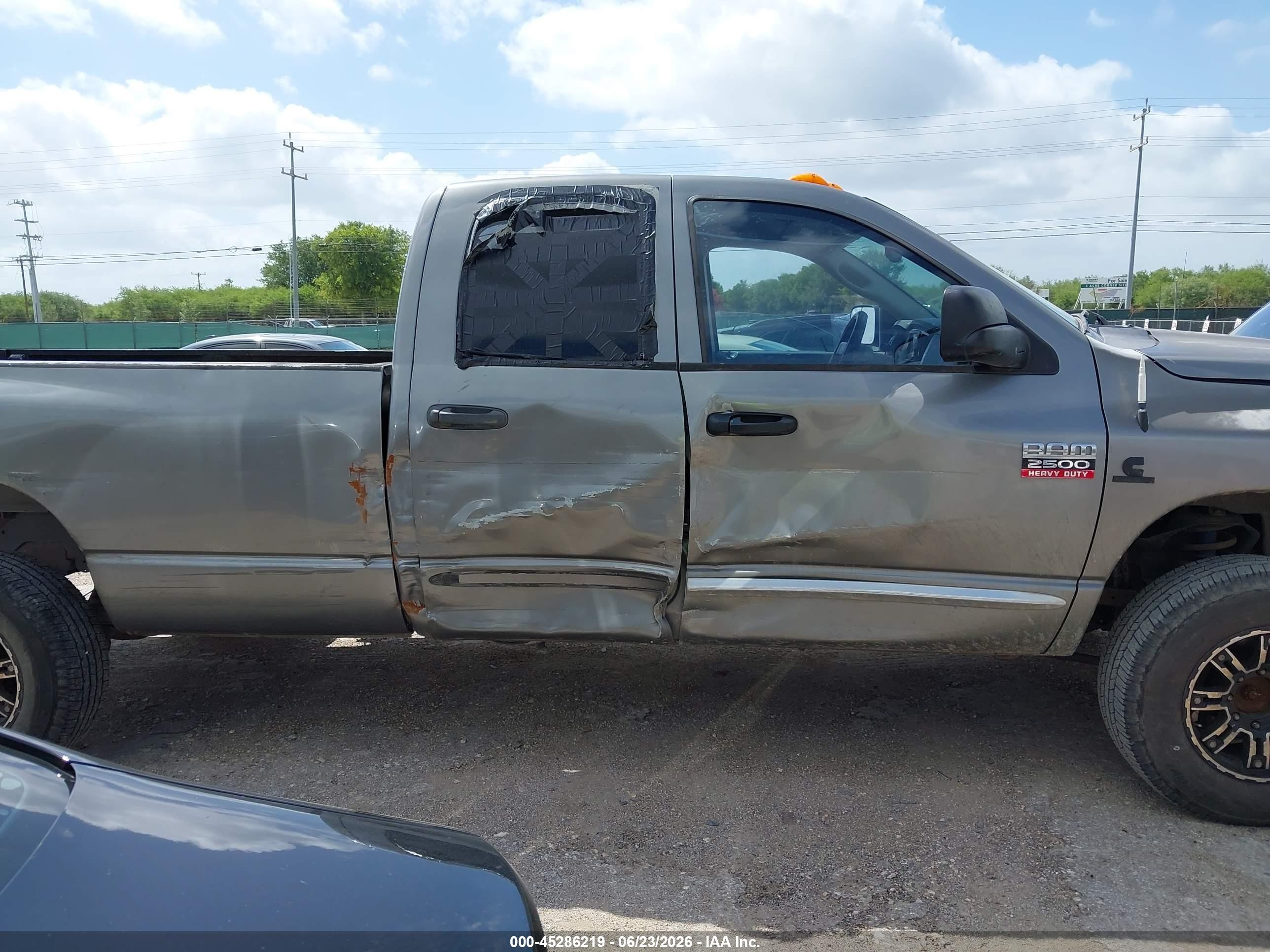 2008 Dodge Ram 2500 Laramie Gray vin: 3D7KS28A78G194907
