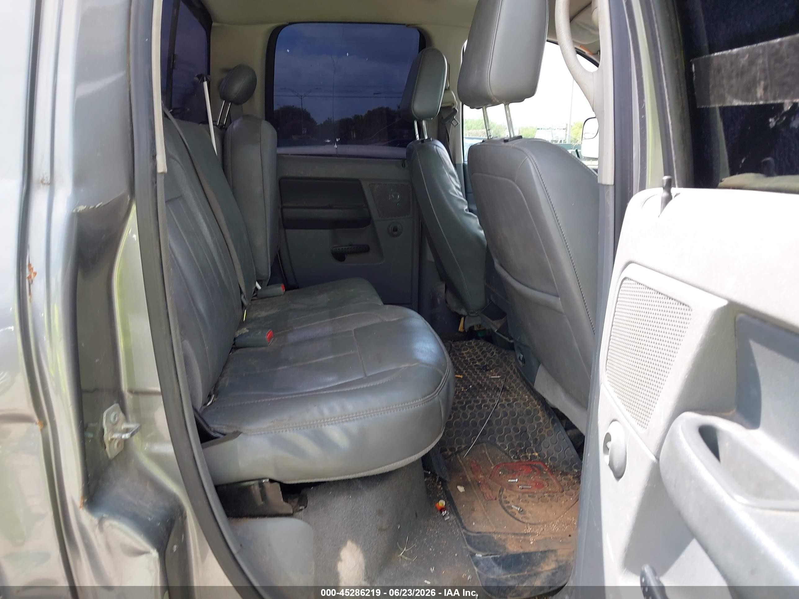 2008 Dodge Ram 2500 Laramie Gray vin: 3D7KS28A78G194907