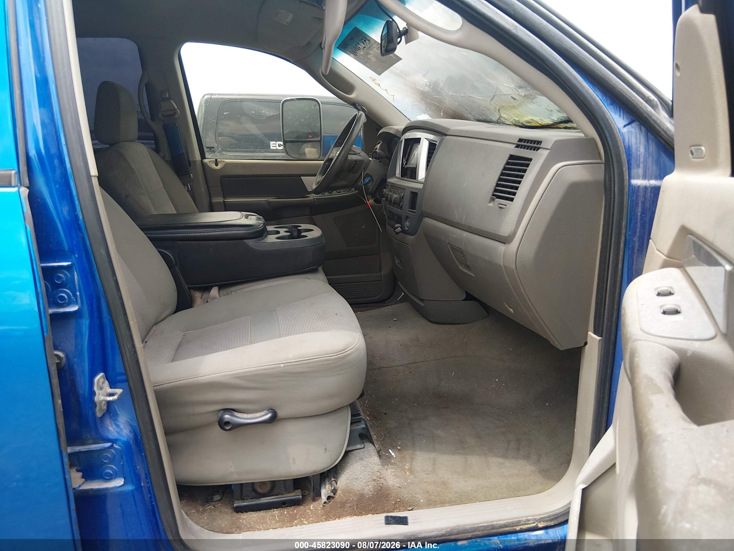 2008 Dodge Ram 2500 Slt/power Wagon Blue vin: 3D7KS28A88G135736