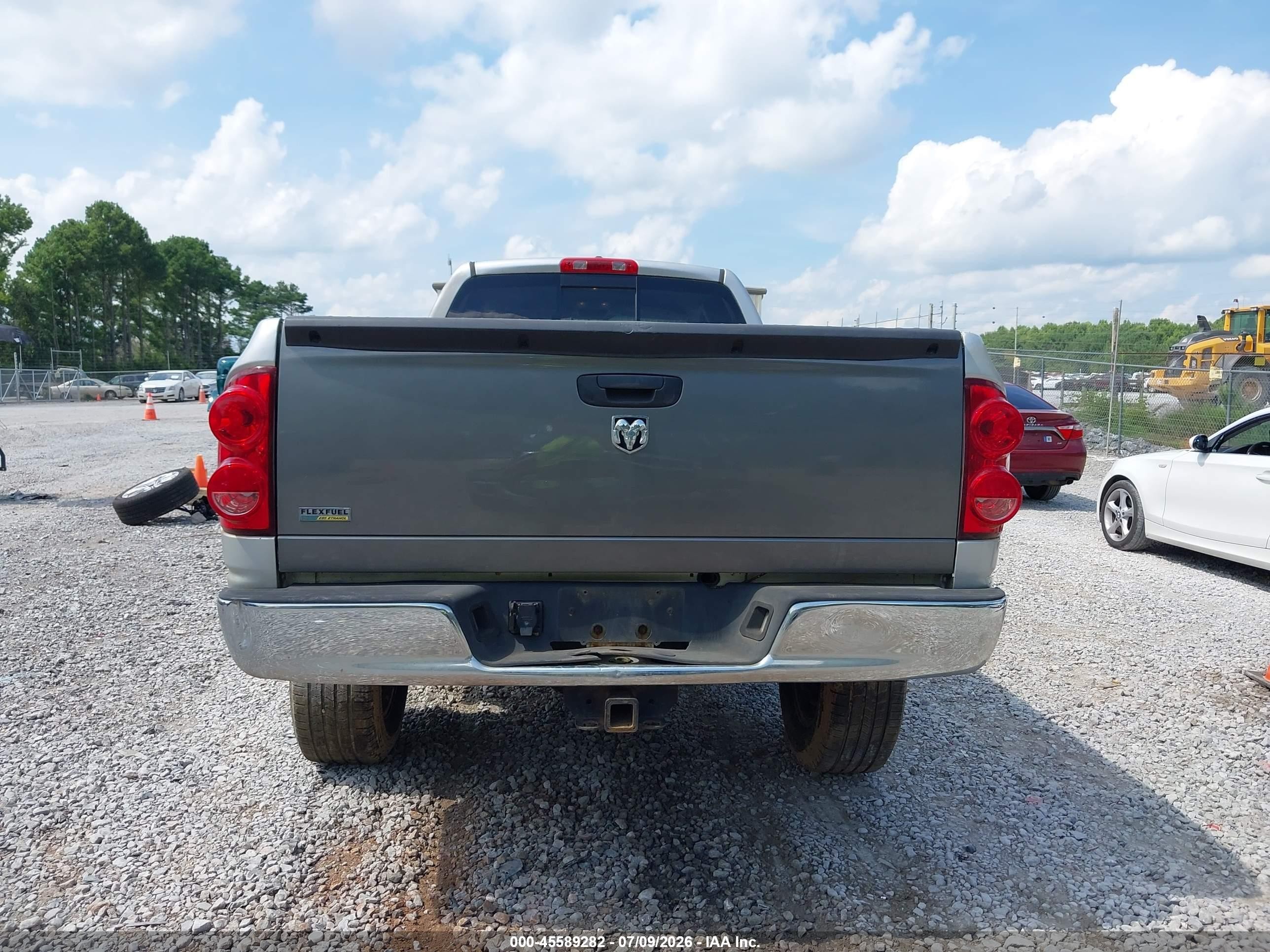 2008 Dodge Ram 2500 Slt Silver vin: 3D7KS28A88G137731