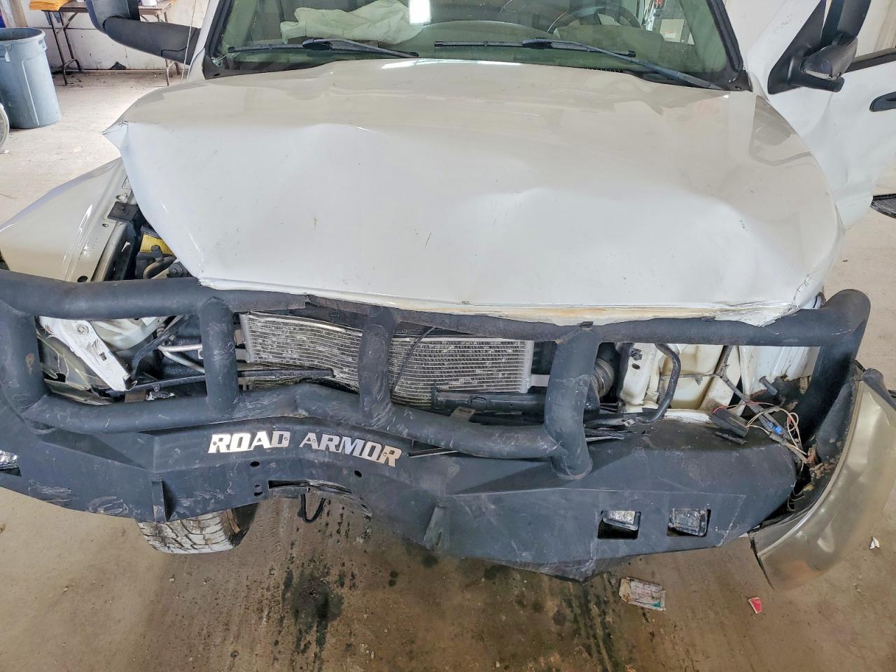 2008 Dodge Ram 2500 St Белый vin: 3D7KS28A88G212301