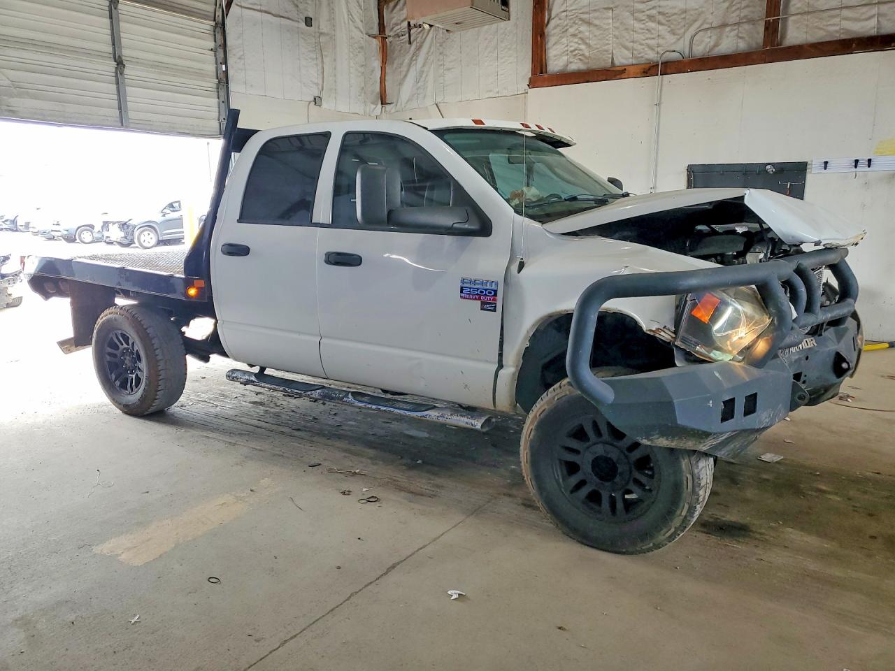 2008 Dodge Ram 2500 St Белый vin: 3D7KS28A88G212301