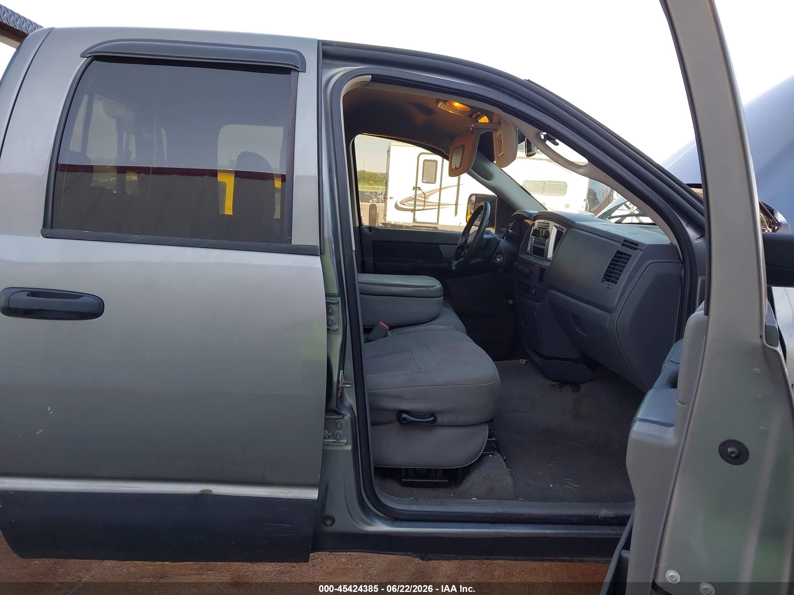 2008 Dodge Ram 2500 Slt/power Wagon Gray vin: 3D7KS28AX8G204006