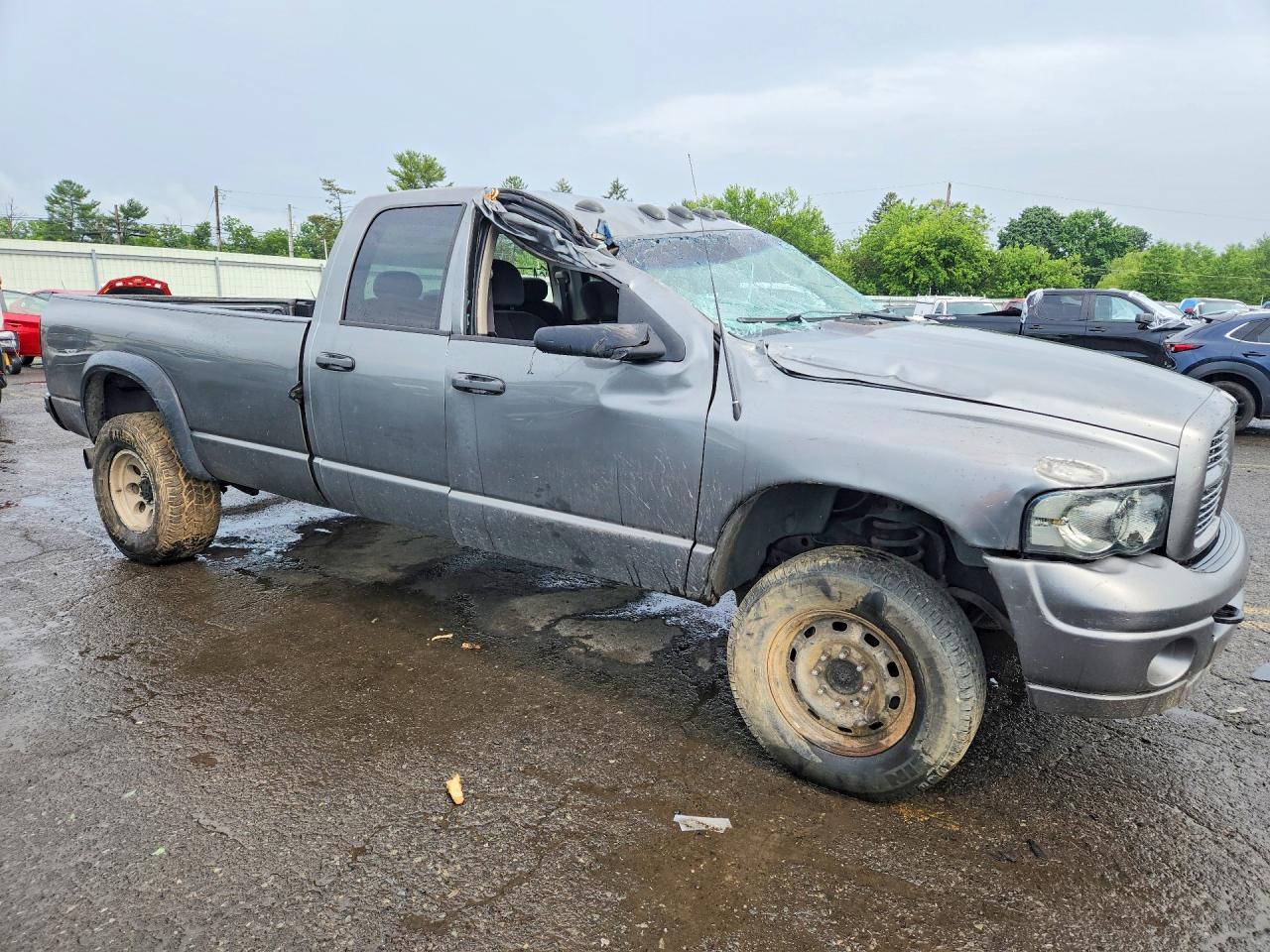 2005 Dodge Ram 2500 St Серый vin: 3D7KS28C05G711073