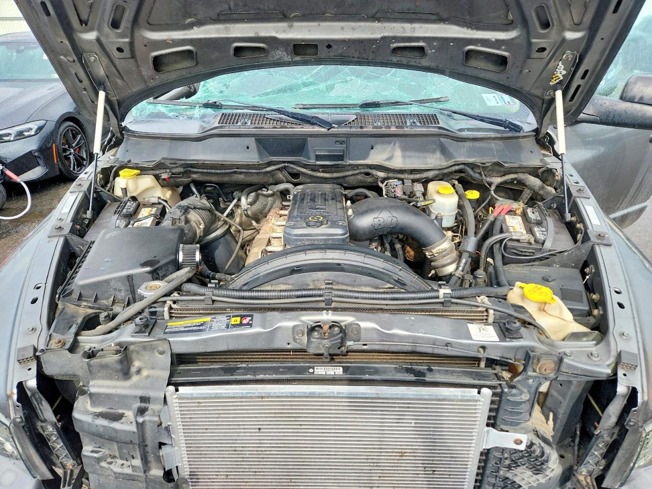 2005 Dodge Ram 2500 St Серый vin: 3D7KS28C05G711073