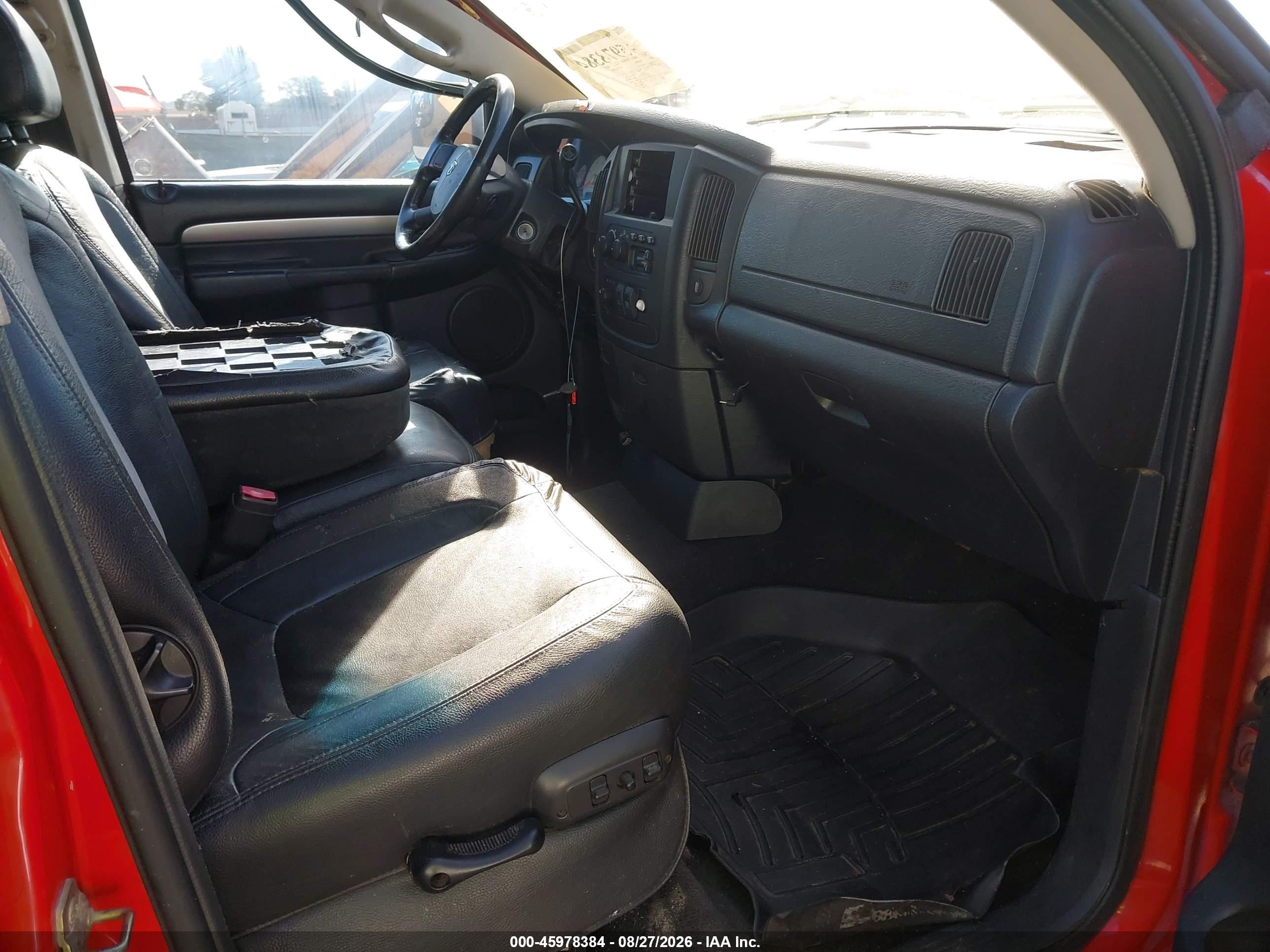 2005 Dodge Ram 2500 Slt/laramie Красный vin: 3D7KS28C05G764159
