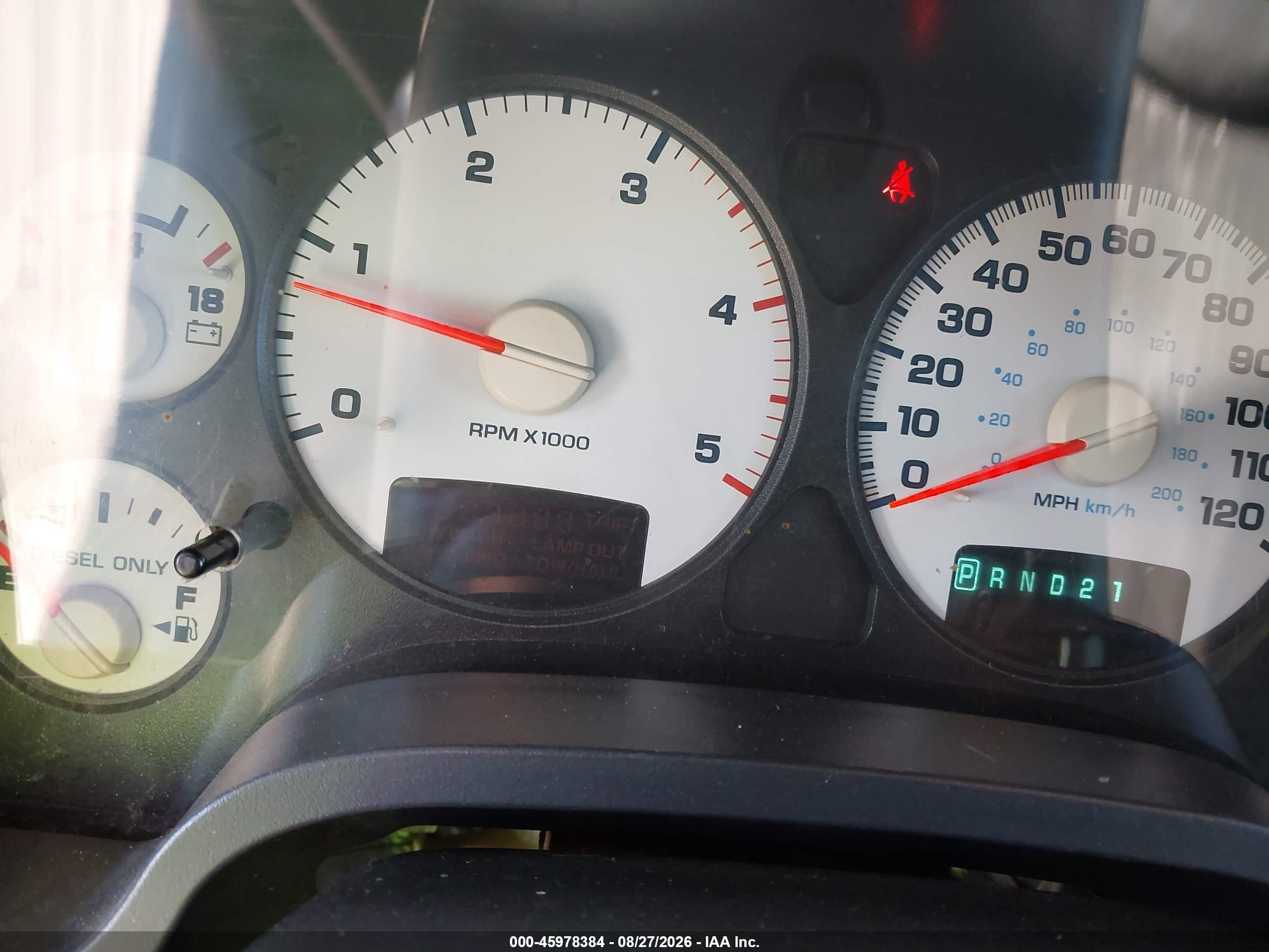 2005 Dodge Ram 2500 Slt/laramie Красный vin: 3D7KS28C05G764159