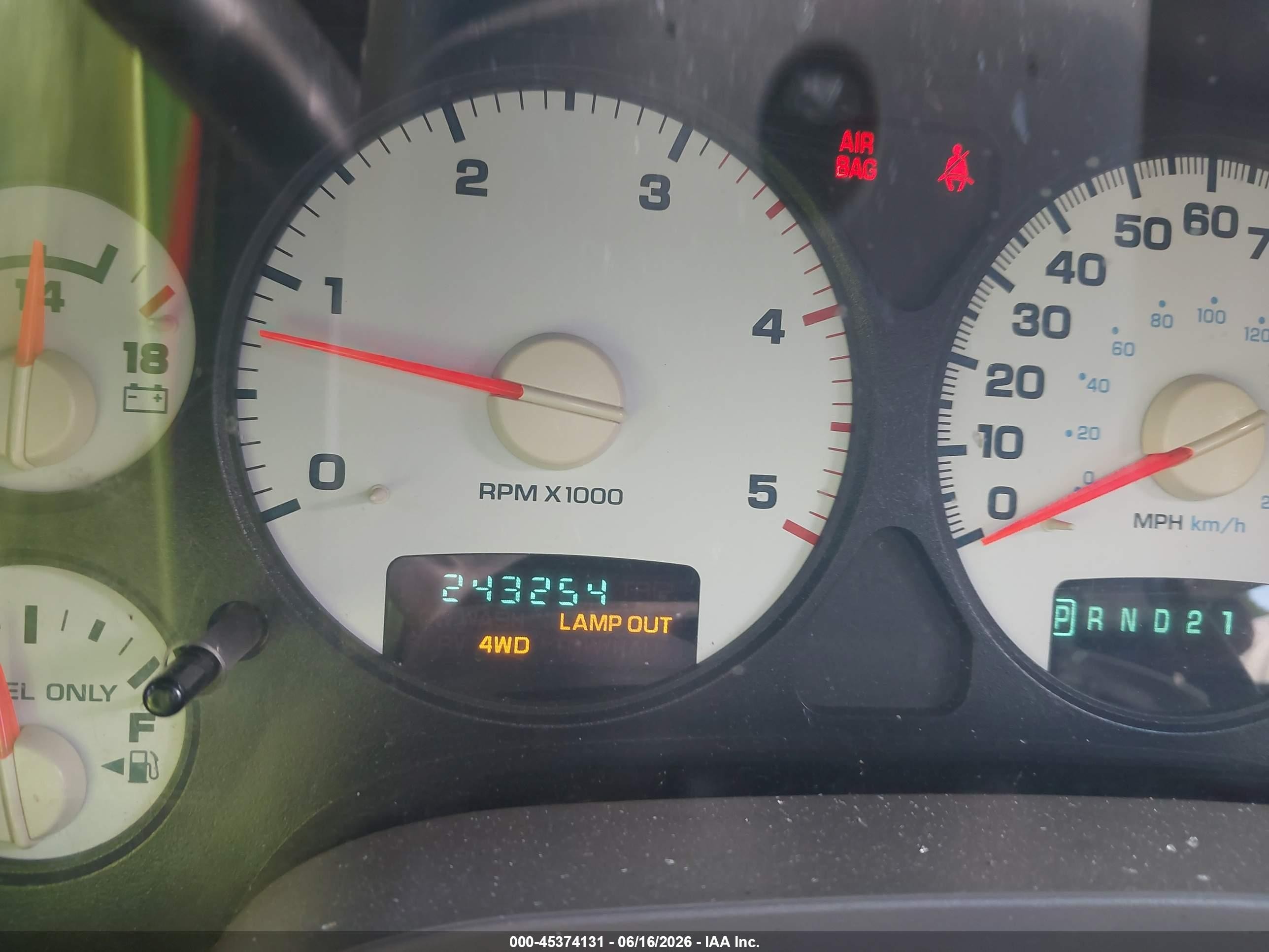 2005 Dodge Ram 2500 Slt/laramie Dark Blue vin: 3D7KS28C05G842696