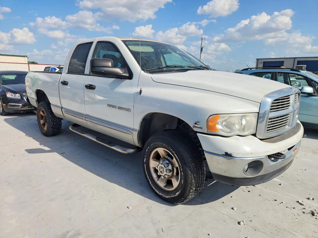 2005 Dodge Ram 2500 St White vin: 3D7KS28C15G714497