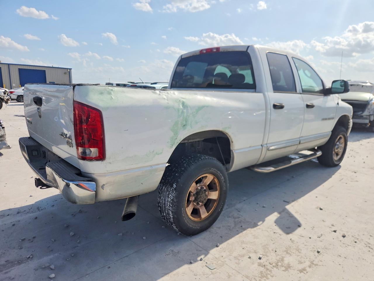 2005 Dodge Ram 2500 St White vin: 3D7KS28C15G714497