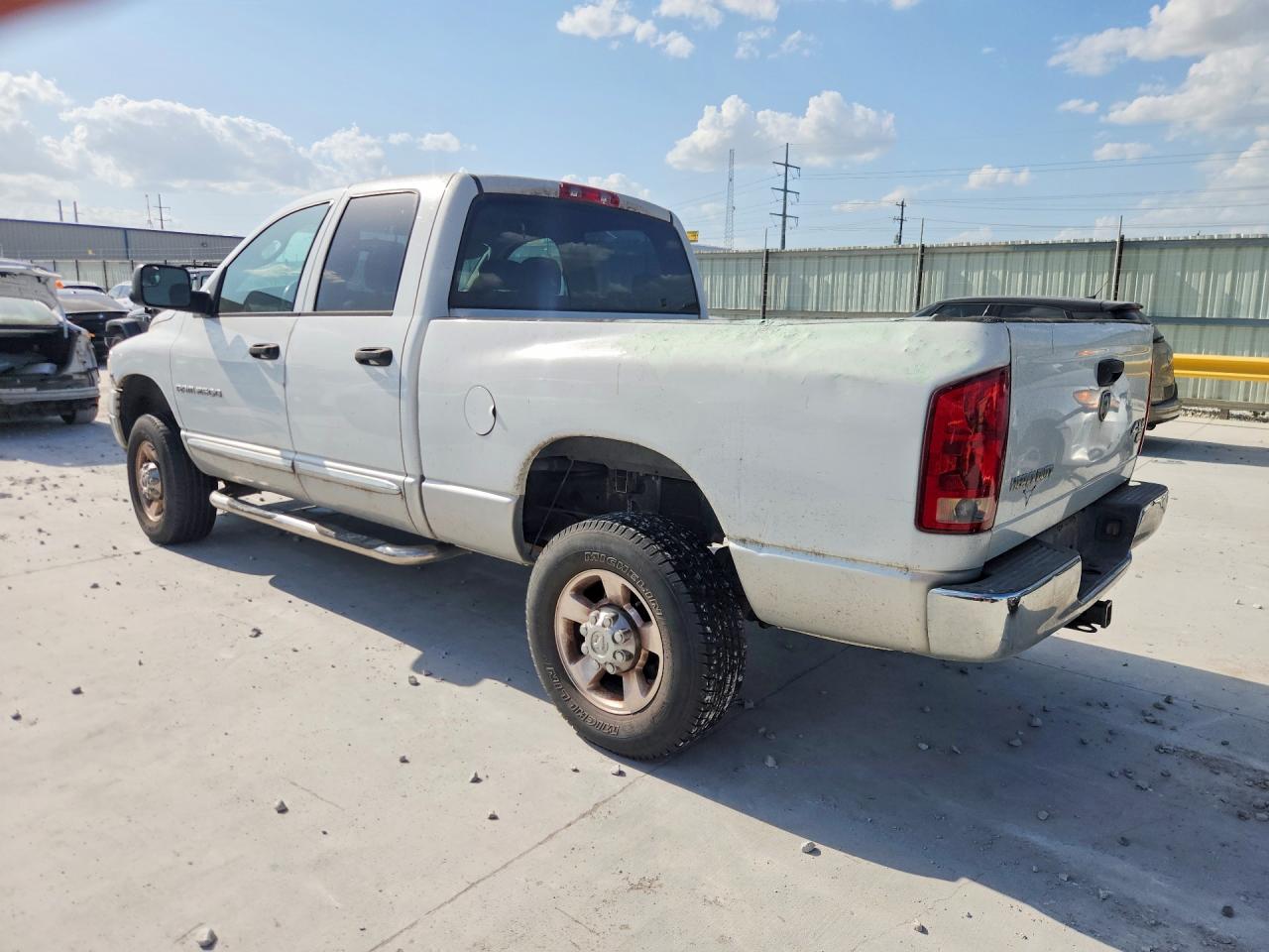 2005 Dodge Ram 2500 St White vin: 3D7KS28C15G714497