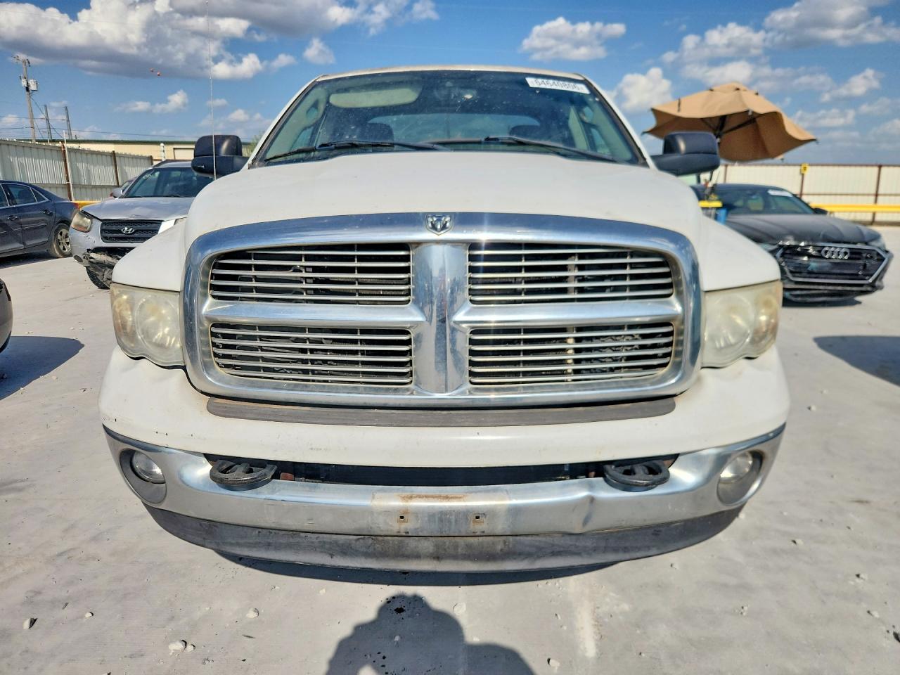 2005 Dodge Ram 2500 St White vin: 3D7KS28C15G714497