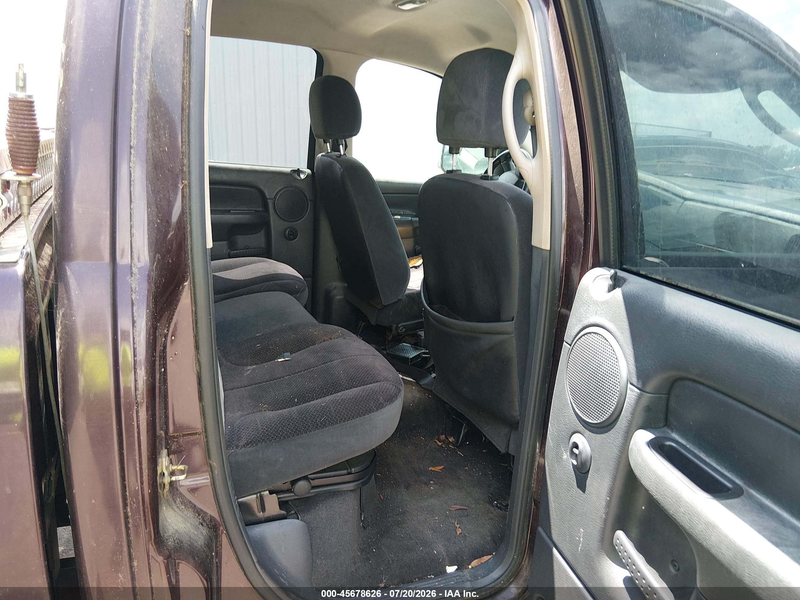2005 Dodge Ram 2500 Slt/laramie Red vin: 3D7KS28C15G728254