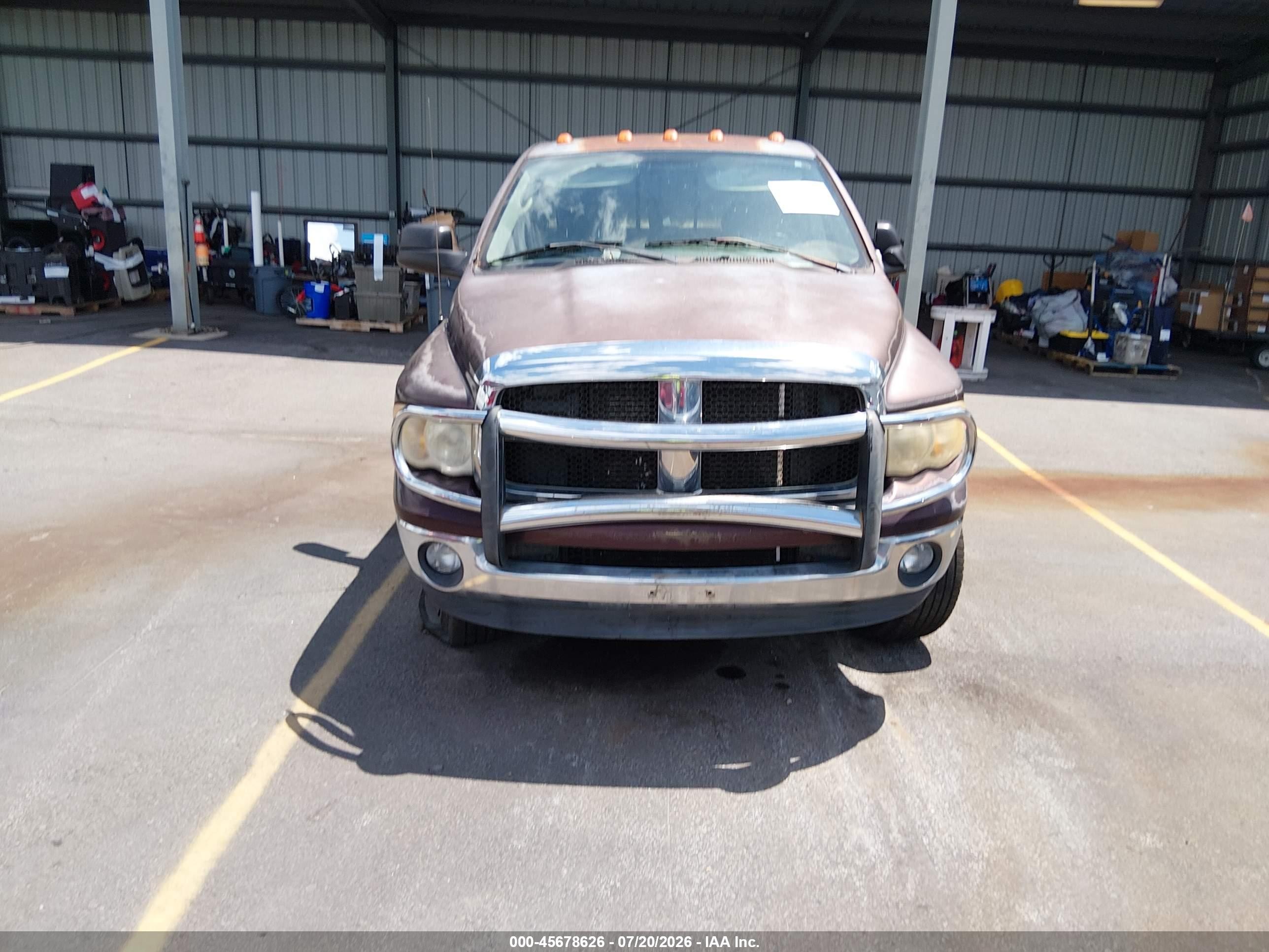 2005 Dodge Ram 2500 Slt/laramie Red vin: 3D7KS28C15G728254