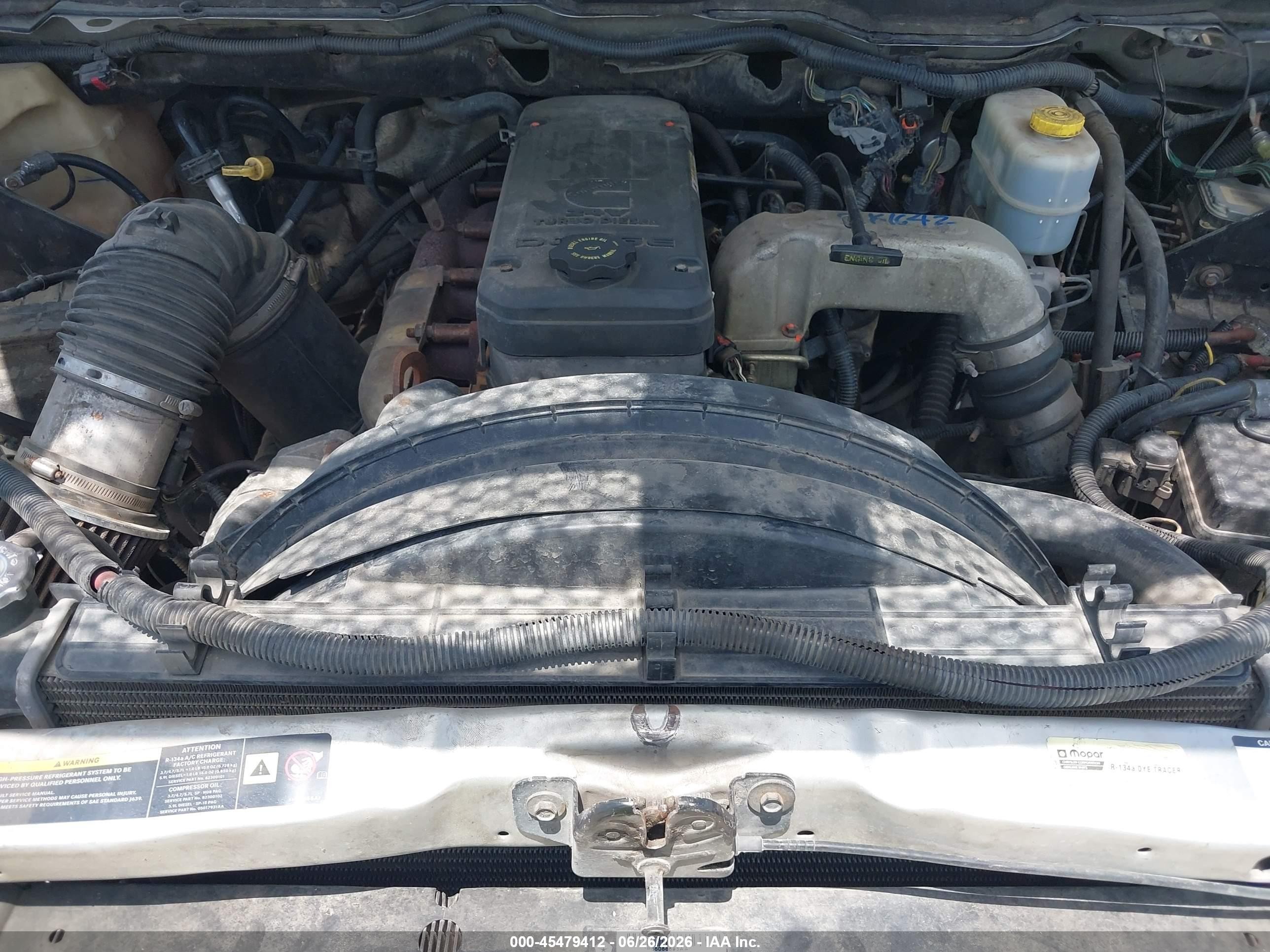 2005 Dodge Ram 2500 Slt/laramie Silver vin: 3D7KS28C15G846059