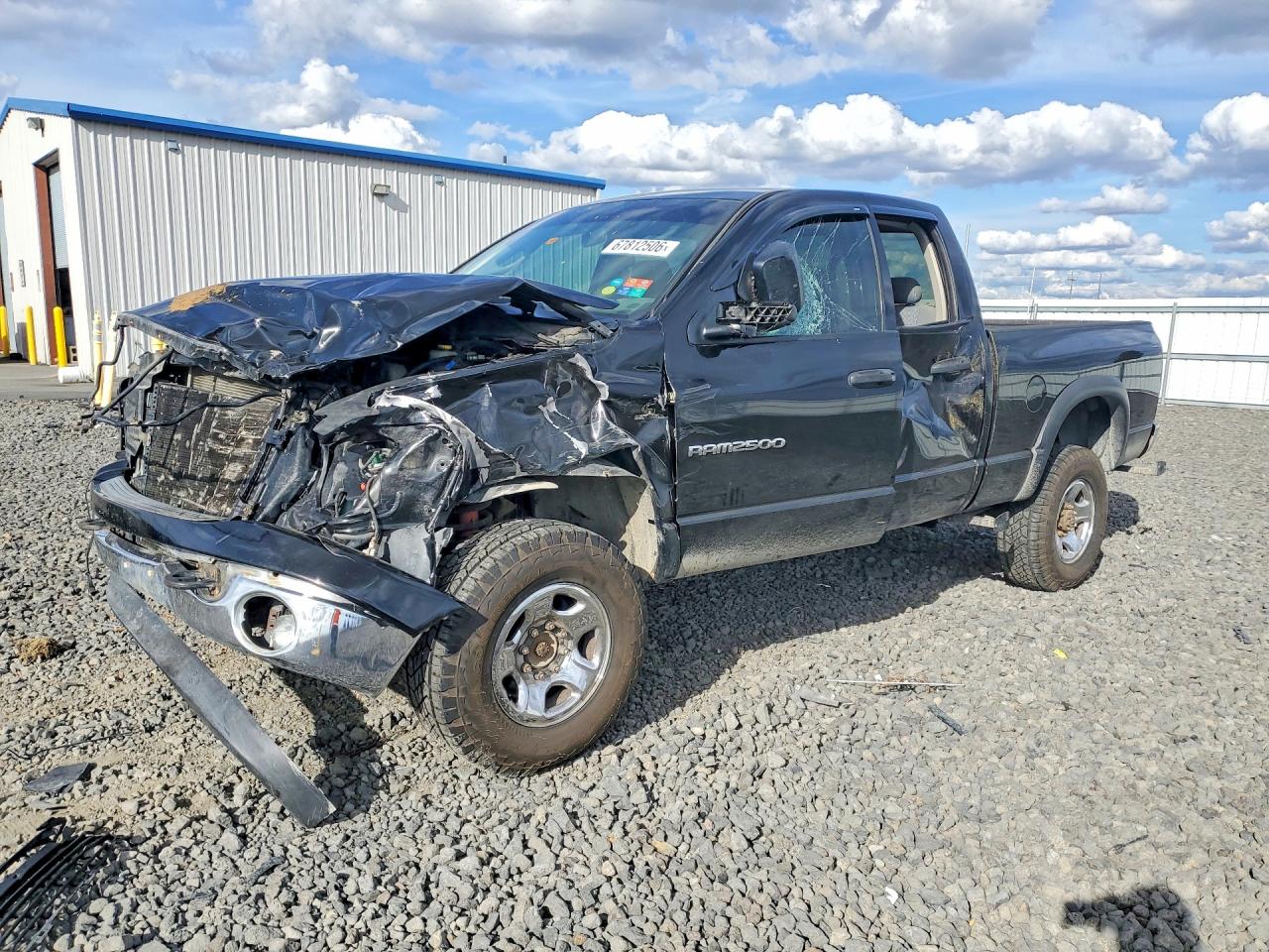 2006 Dodge Ram 2500 St Black vin: 3D7KS28C16G167877