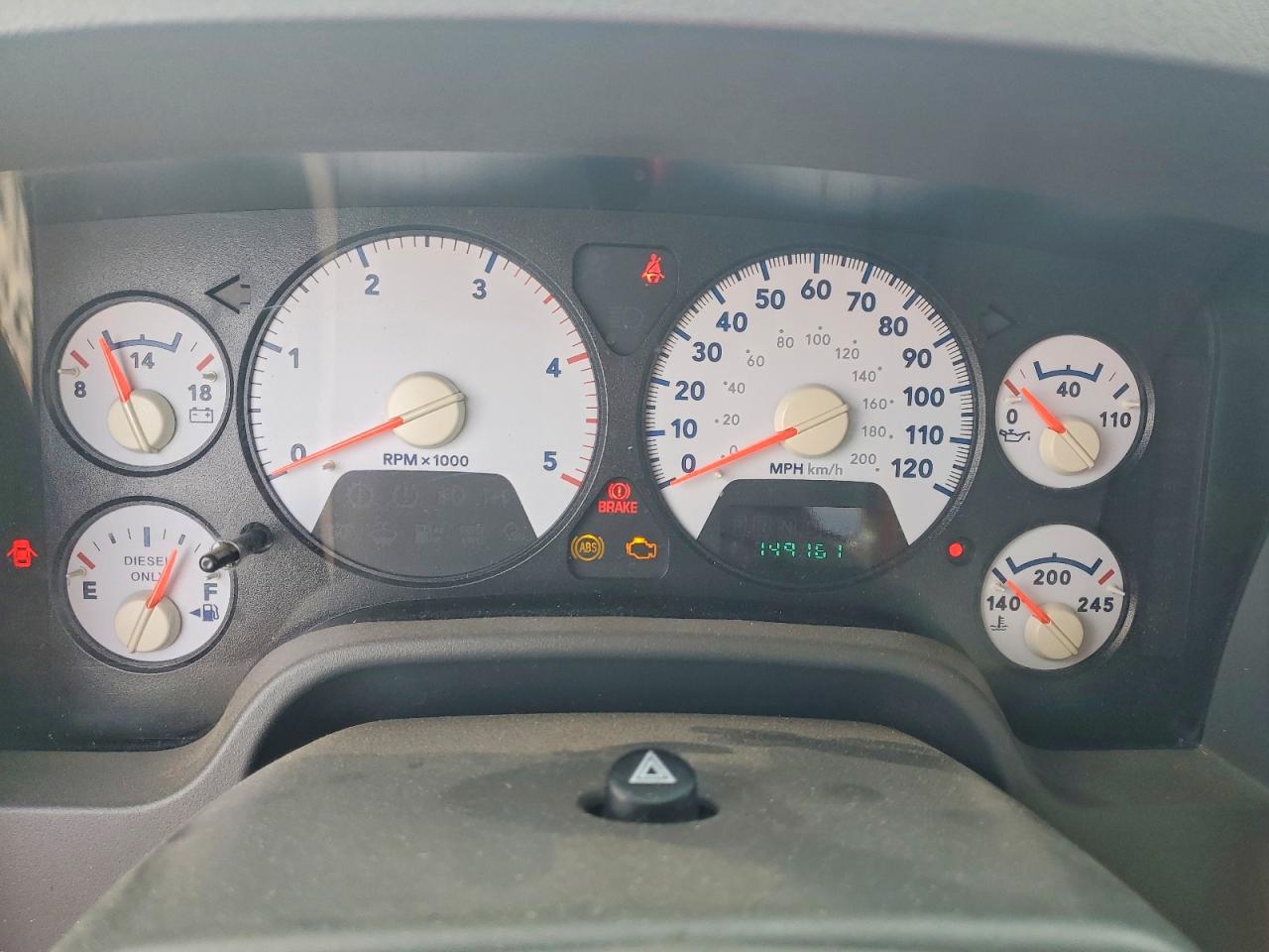 2006 Dodge Ram 2500 St Черный vin: 3D7KS28C16G167877