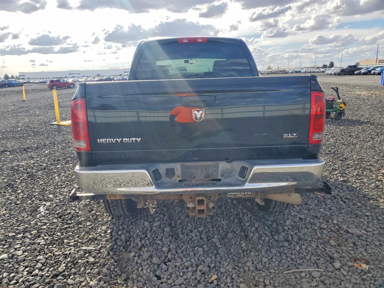 2006 Dodge Ram 2500 St Черный vin: 3D7KS28C16G167877