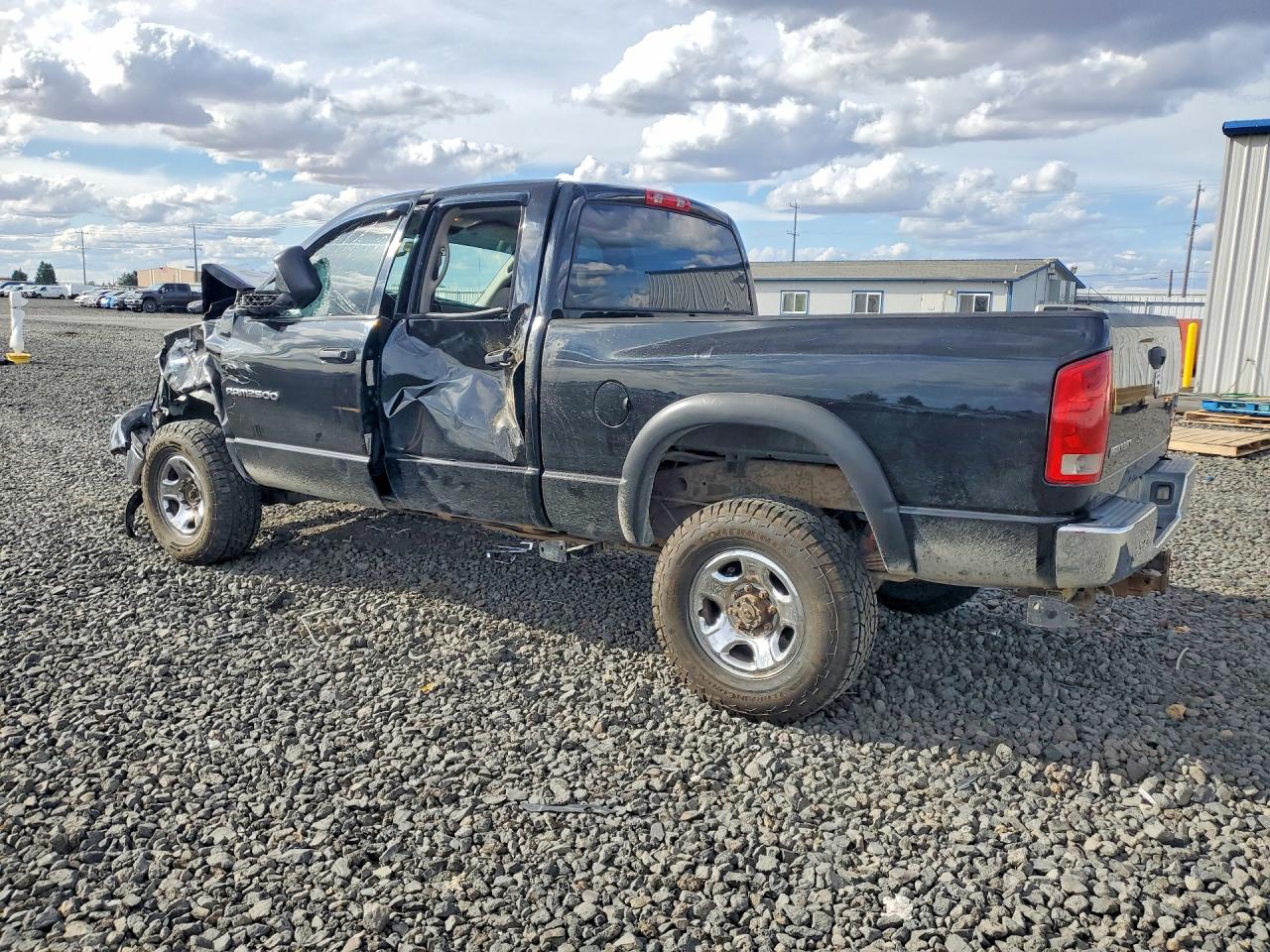 2006 Dodge Ram 2500 St Черный vin: 3D7KS28C16G167877