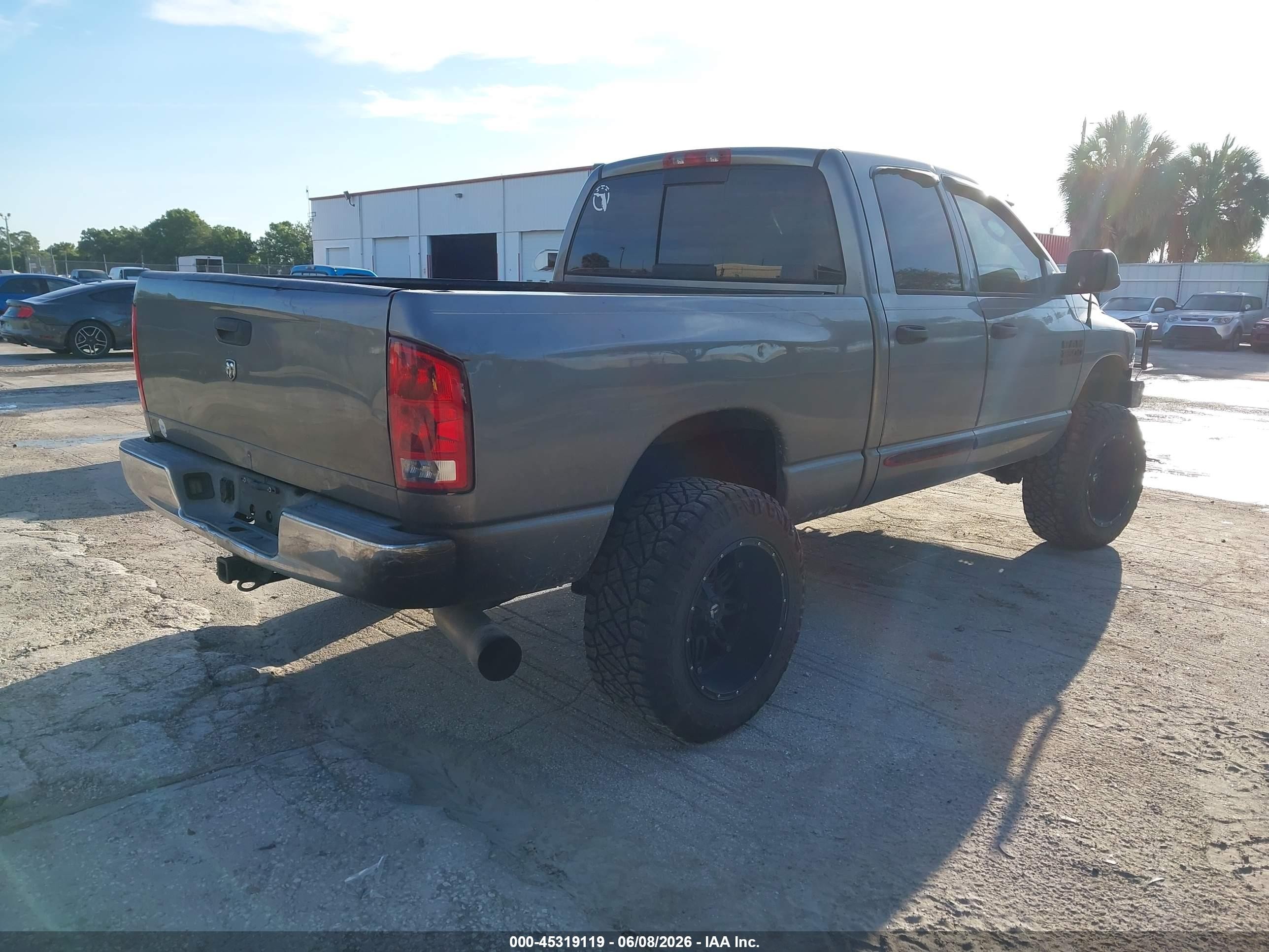 2005 Dodge Ram 2500 Slt/laramie Gray vin: 3D7KS28C25G790133