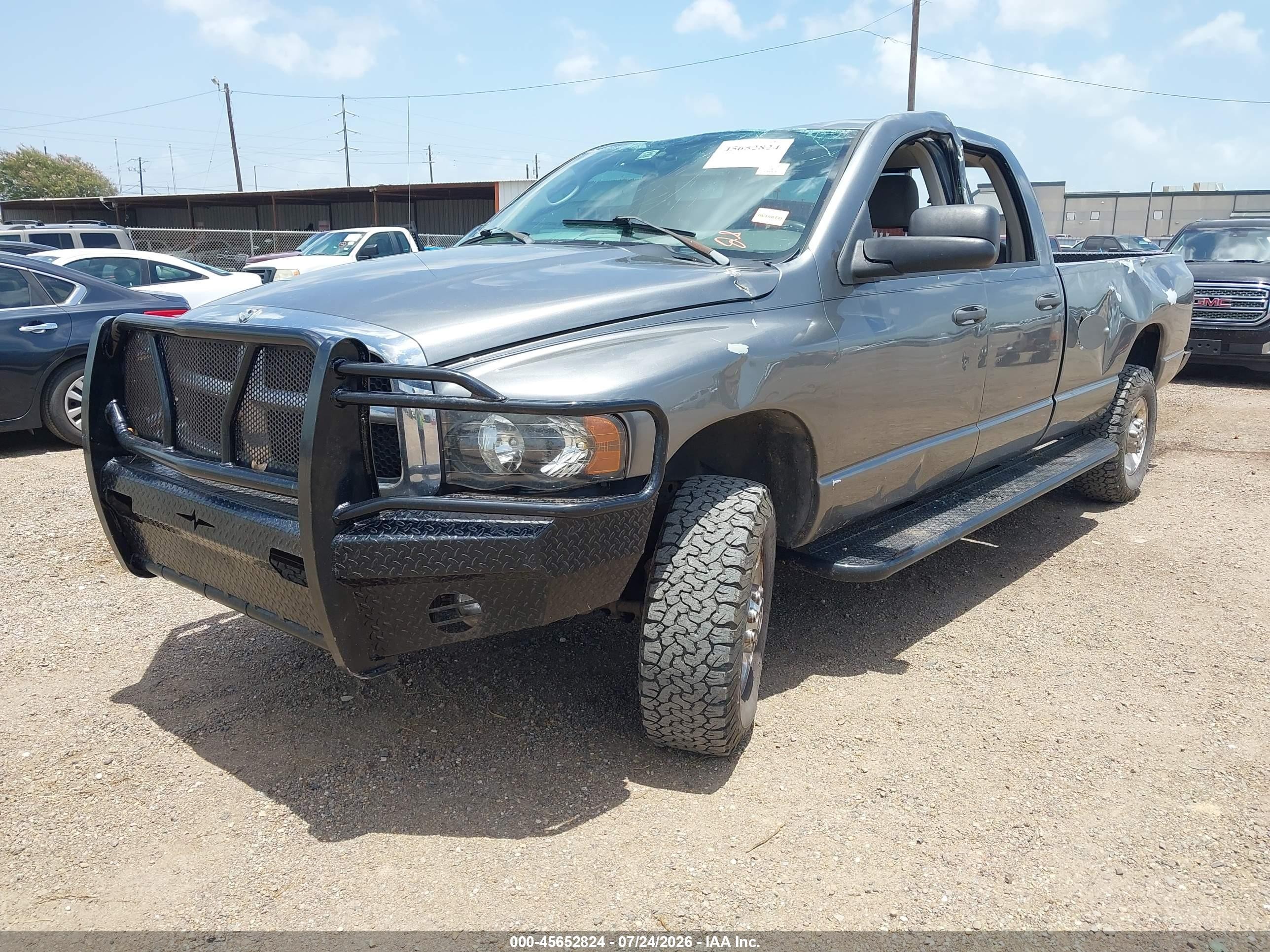 2005 Dodge Ram 2500 St/slt Gray vin: 3D7KS28C25G805066