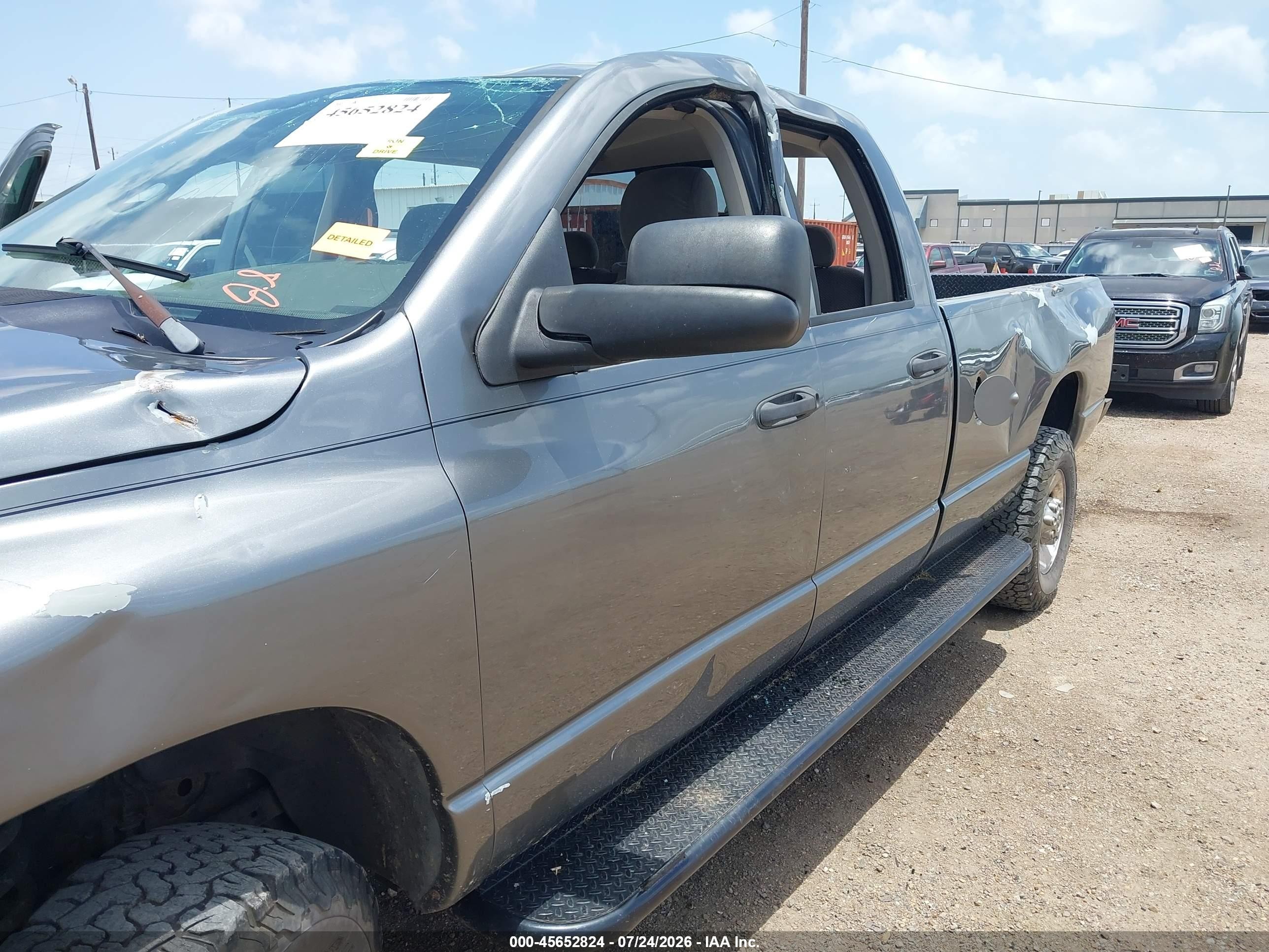 2005 Dodge Ram 2500 St/slt Gray vin: 3D7KS28C25G805066