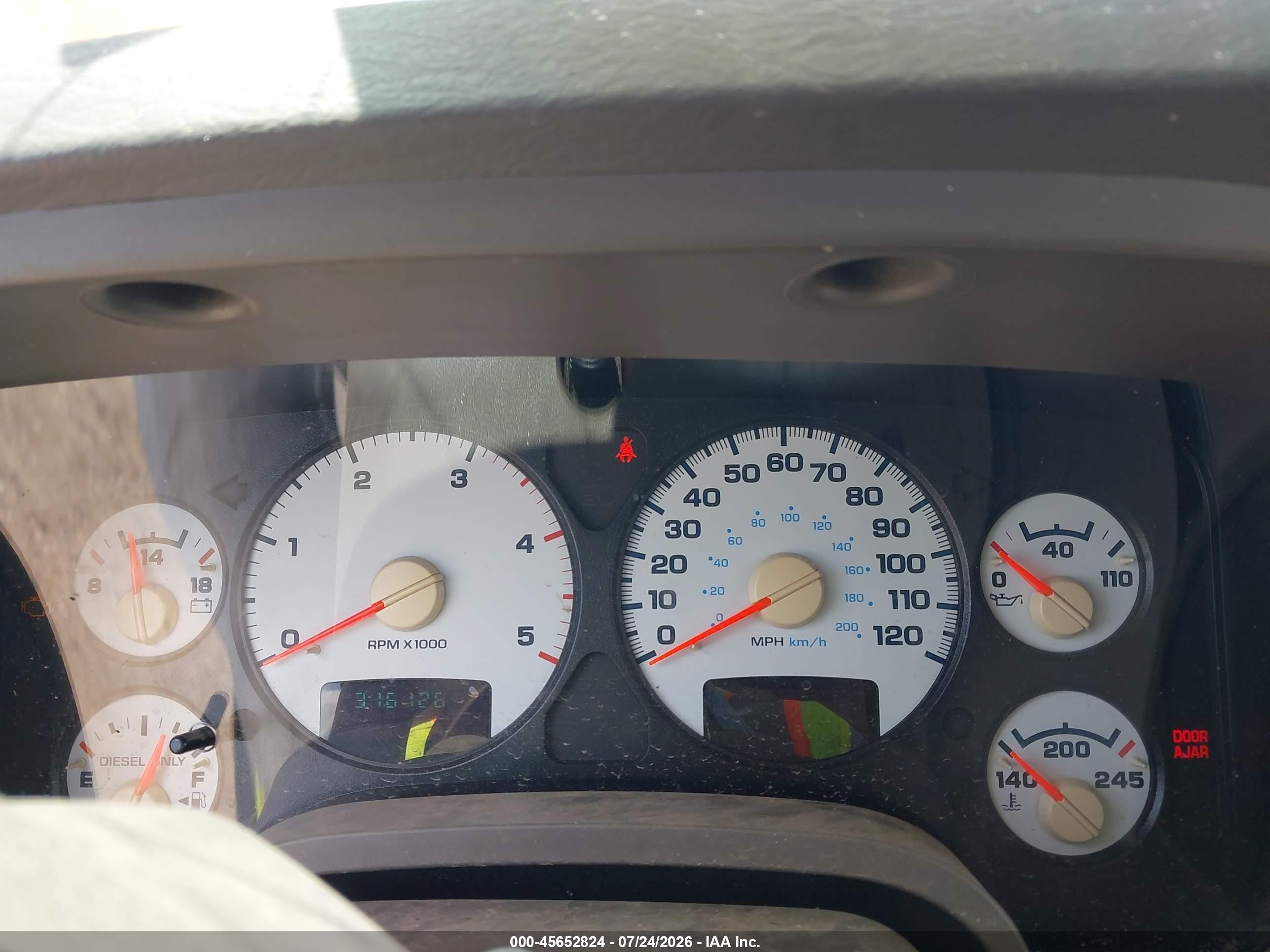 2005 Dodge Ram 2500 St/slt Gray vin: 3D7KS28C25G805066