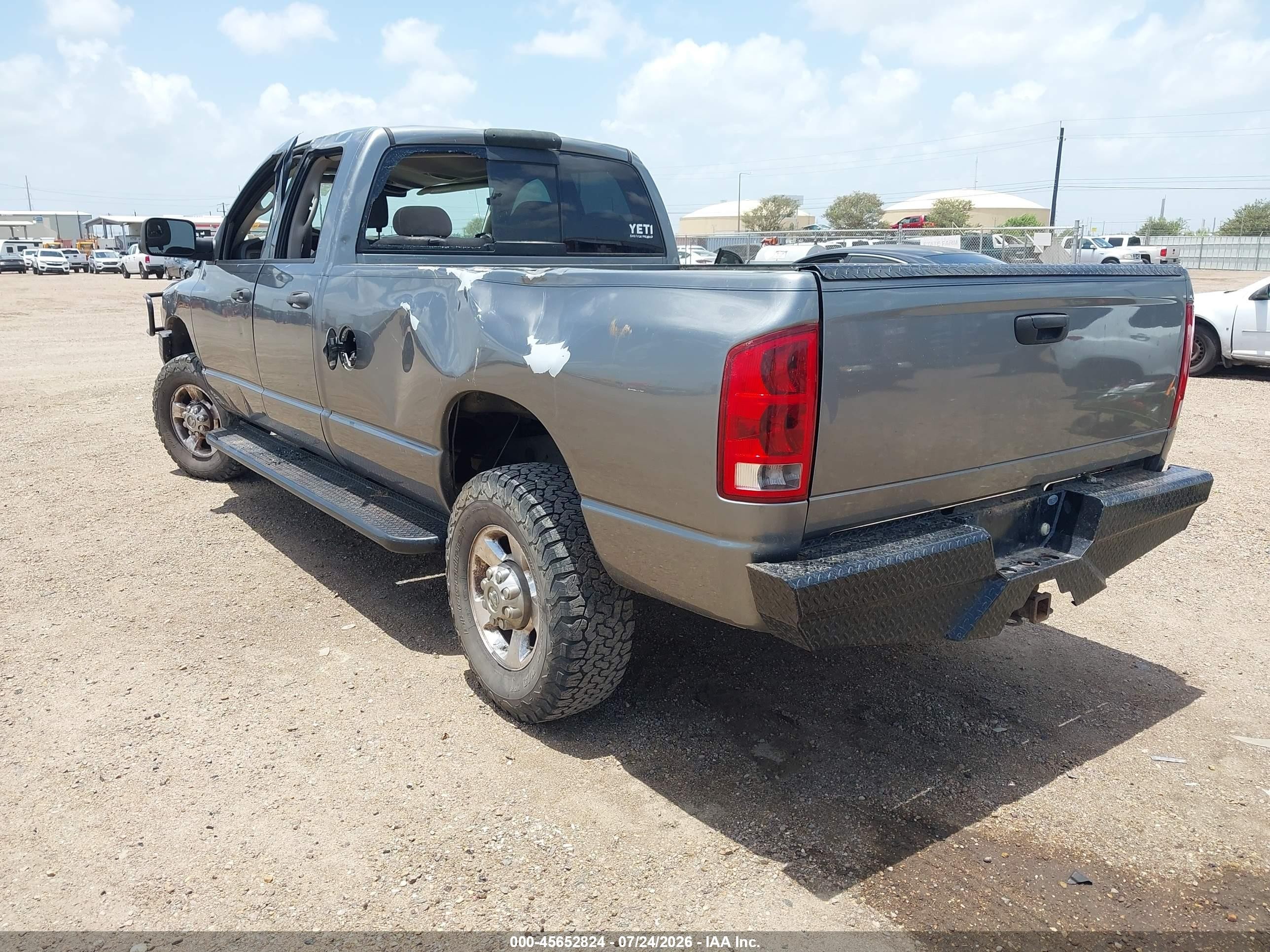 2005 Dodge Ram 2500 St/slt Gray vin: 3D7KS28C25G805066