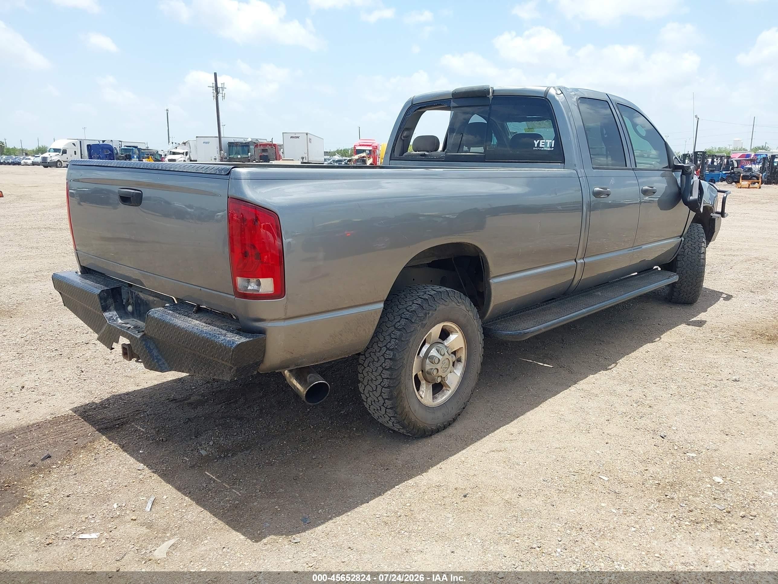 2005 Dodge Ram 2500 St/slt Gray vin: 3D7KS28C25G805066